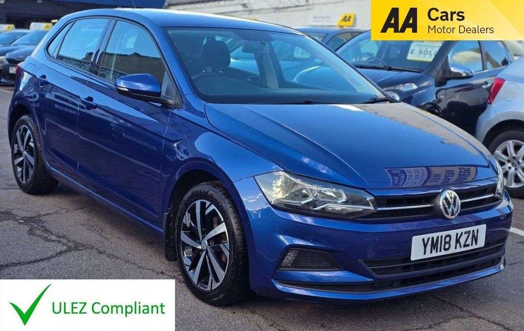 A 2018 VOLKSWAGEN POLO 1.0 SE Hatchback 5dr Petrol Manual Euro 6 (s/s) (75 ps) ANDROID AUTO AND AP A 2018 VOLKSWAGEN POLO 1.0 SE Hatchback 5dr Petrol Manual Euro 6 (s/s) (75 ps) ANDROID AUTO AND AP