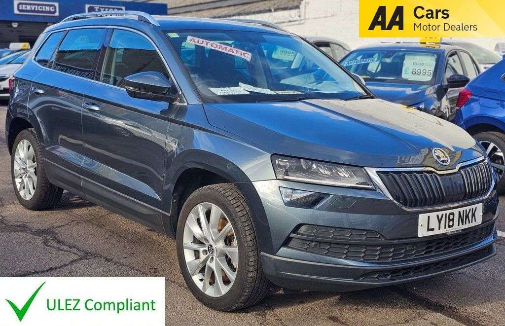 A 2018 SKODA KAROQ 1.0 TSI SE L SUV 5dr Petrol DSG Euro 6 (s/s) (115 ps) APPLE CAR PLAY, ANDRO A 2018 SKODA KAROQ 1.0 TSI SE L SUV 5dr Petrol DSG Euro 6 (s/s) (115 ps) APPLE CAR PLAY, ANDRO