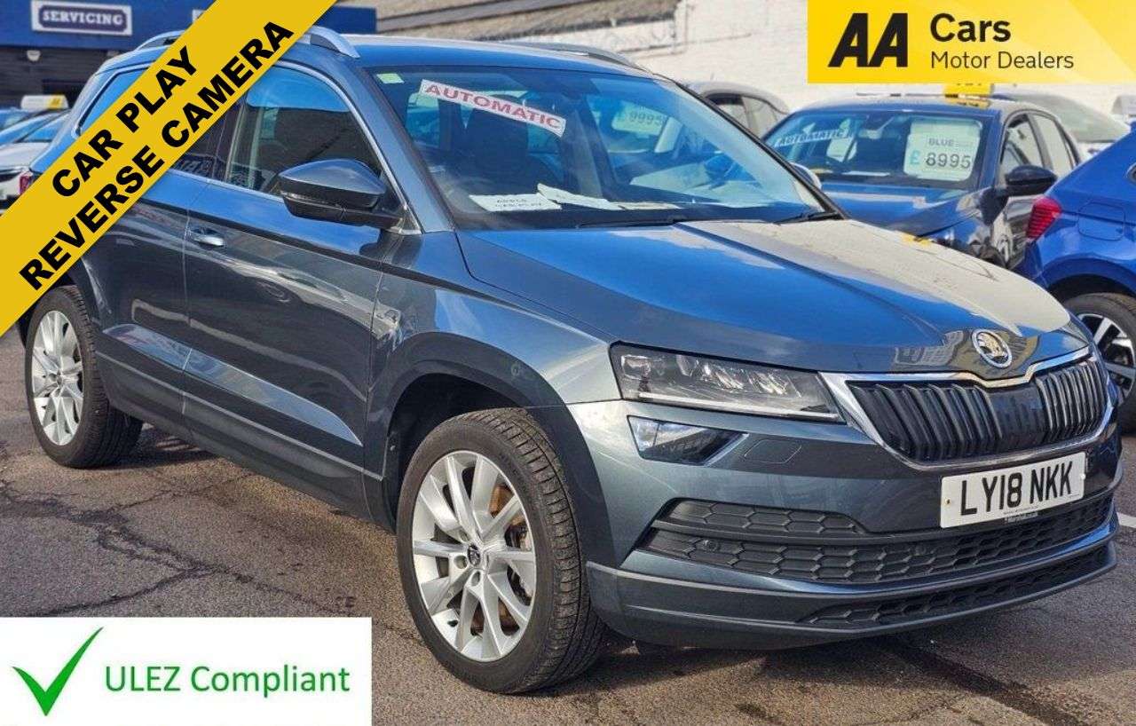 A 2018 SKODA KAROQ 1.0 TSI SE L SUV 5dr Petrol DSG Euro 6 (s/s) (115 ps) APPLE CAR PLAY, ANDRO A 2018 SKODA KAROQ 1.0 TSI SE L SUV 5dr Petrol DSG Euro 6 (s/s) (115 ps) APPLE CAR PLAY, ANDRO