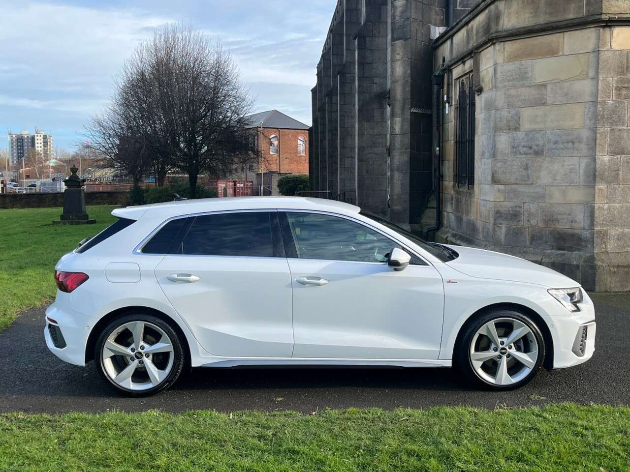 A 2020 AUDI A3 1.5 TFSI 35 S line Sportback 5dr Petrol Manual Euro 6 (s/s) (150 ps) HEATED A 2020 AUDI A3 1.5 TFSI 35 S line Sportback 5dr Petrol Manual Euro 6 (s/s) (150 ps) HEATED