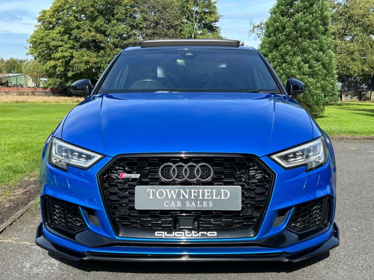A 2019 AUDI RS3 2.5 TFSI Audi Sport Edition Saloon 4dr Petrol S Tronic quattro Euro 6 (s/s) A 2019 AUDI RS3 2.5 TFSI Audi Sport Edition Saloon 4dr Petrol S Tronic quattro Euro 6 (s/s)