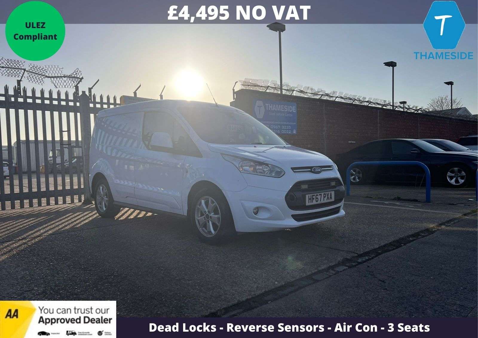 A 2017 FORD TRANSIT CONNECT 1.5 TDCi 200 Limited Panel Van 5dr Diesel Manual L1 H1 (119 g/km, 118 bhp) A 2017 FORD TRANSIT CONNECT 1.5 TDCi 200 Limited Panel Van 5dr Diesel Manual L1 H1 (119 g/km, 118 bhp)