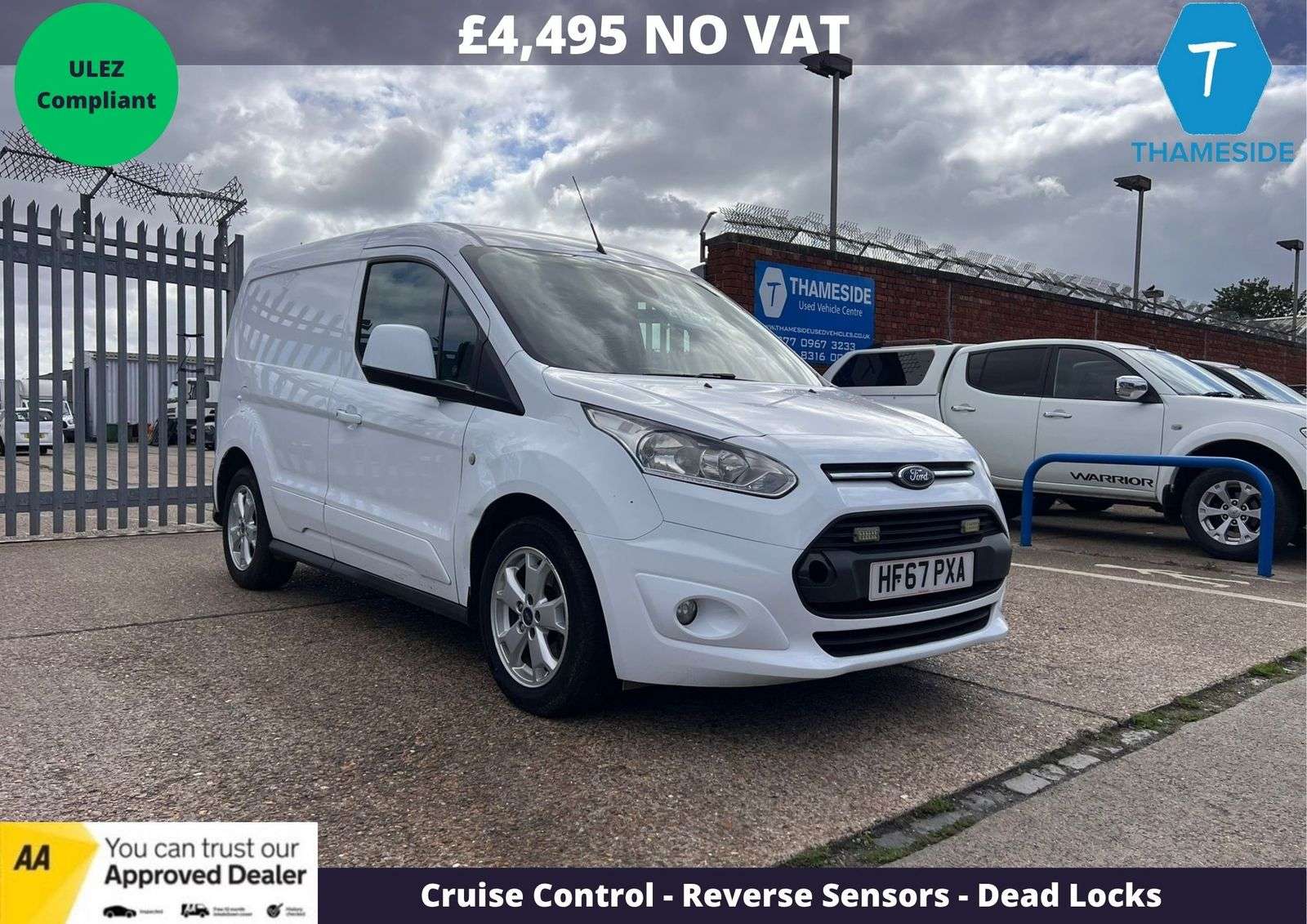 A 2017 FORD TRANSIT CONNECT 1.5 TDCi 200 Limited Panel Van 5dr Diesel Manual L1 H1 (119 g/km, 118 bhp) A 2017 FORD TRANSIT CONNECT 1.5 TDCi 200 Limited Panel Van 5dr Diesel Manual L1 H1 (119 g/km, 118 bhp)