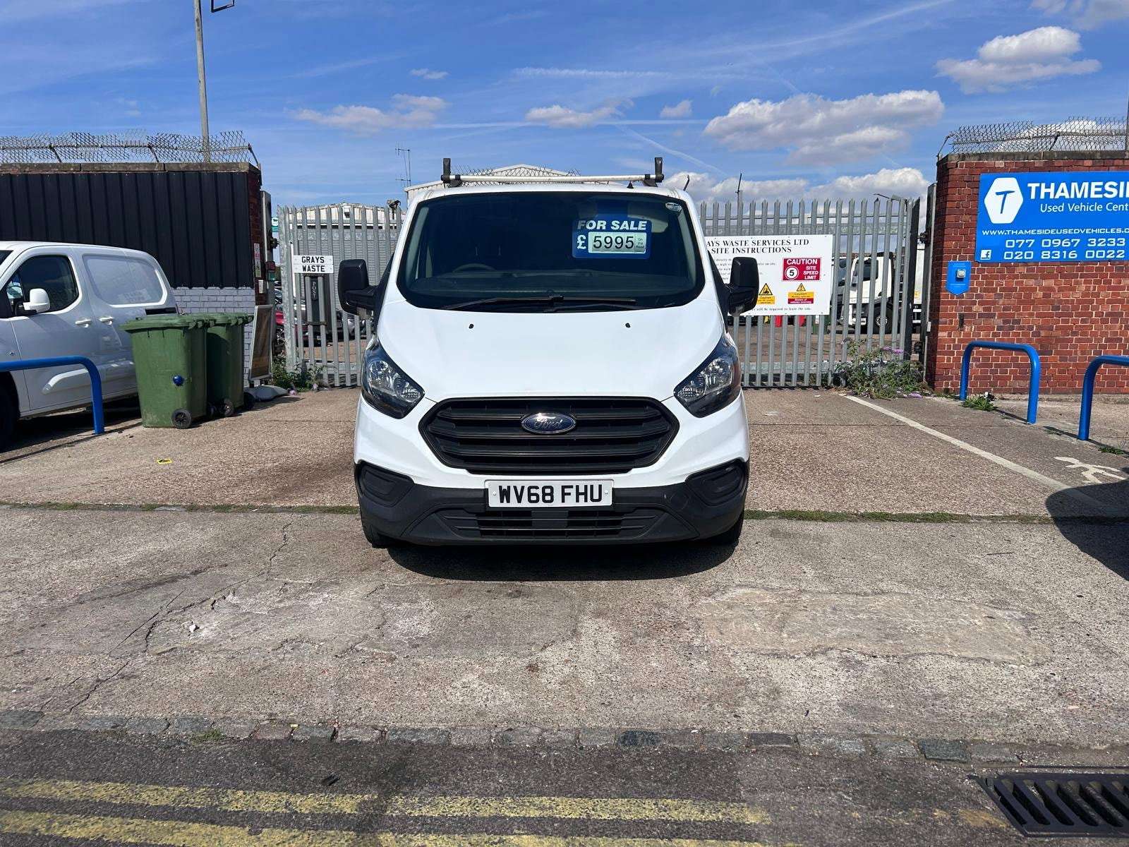 A 2018 FORD TRANSIT CUSTOM 2.0 280 EcoBlue Panel Van 5dr Diesel Manual L1 H1 Euro 6 (105 ps) A 2018 FORD TRANSIT CUSTOM 2.0 280 EcoBlue Panel Van 5dr Diesel Manual L1 H1 Euro 6 (105 ps)