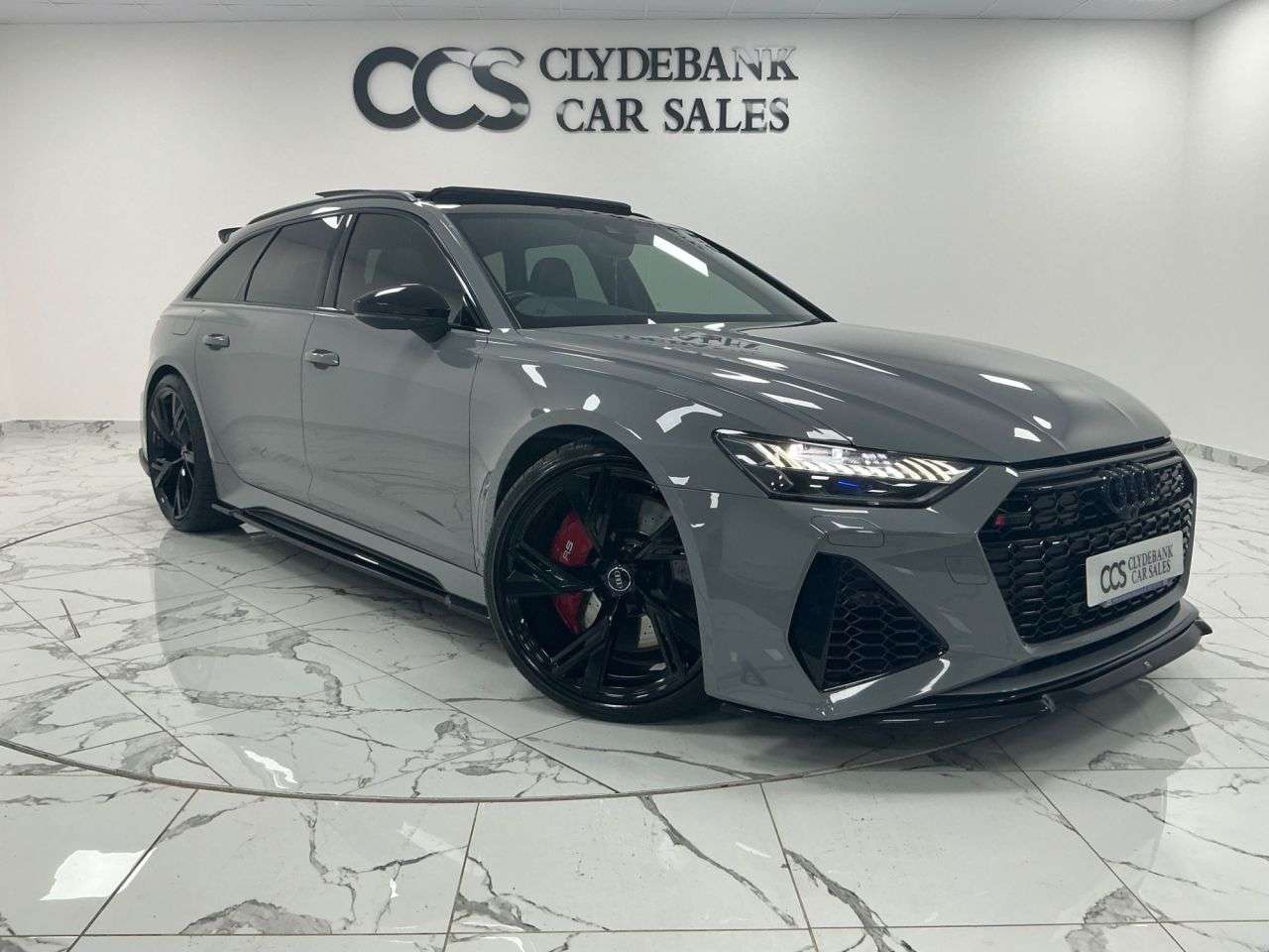 A 2020 AUDI RS6 AVANT 4.0 RS 6 AVANT TFSI QUATTRO LAUNCH EDITION MHEV 5d 592 BHP Nardo Grey, Pano A 2020 AUDI RS6 AVANT 4.0 RS 6 AVANT TFSI QUATTRO LAUNCH EDITION MHEV 5d 592 BHP Nardo Grey, Pano