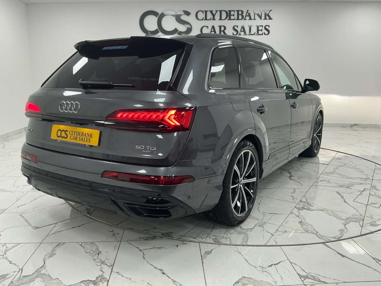 A 2022 AUDI Q7 3.0 TDI V6 50 Black Edition SUV 5dr Diesel Tiptronic quattro Euro 6 (s/s) ( A 2022 AUDI Q7 3.0 TDI V6 50 Black Edition SUV 5dr Diesel Tiptronic quattro Euro 6 (s/s) (