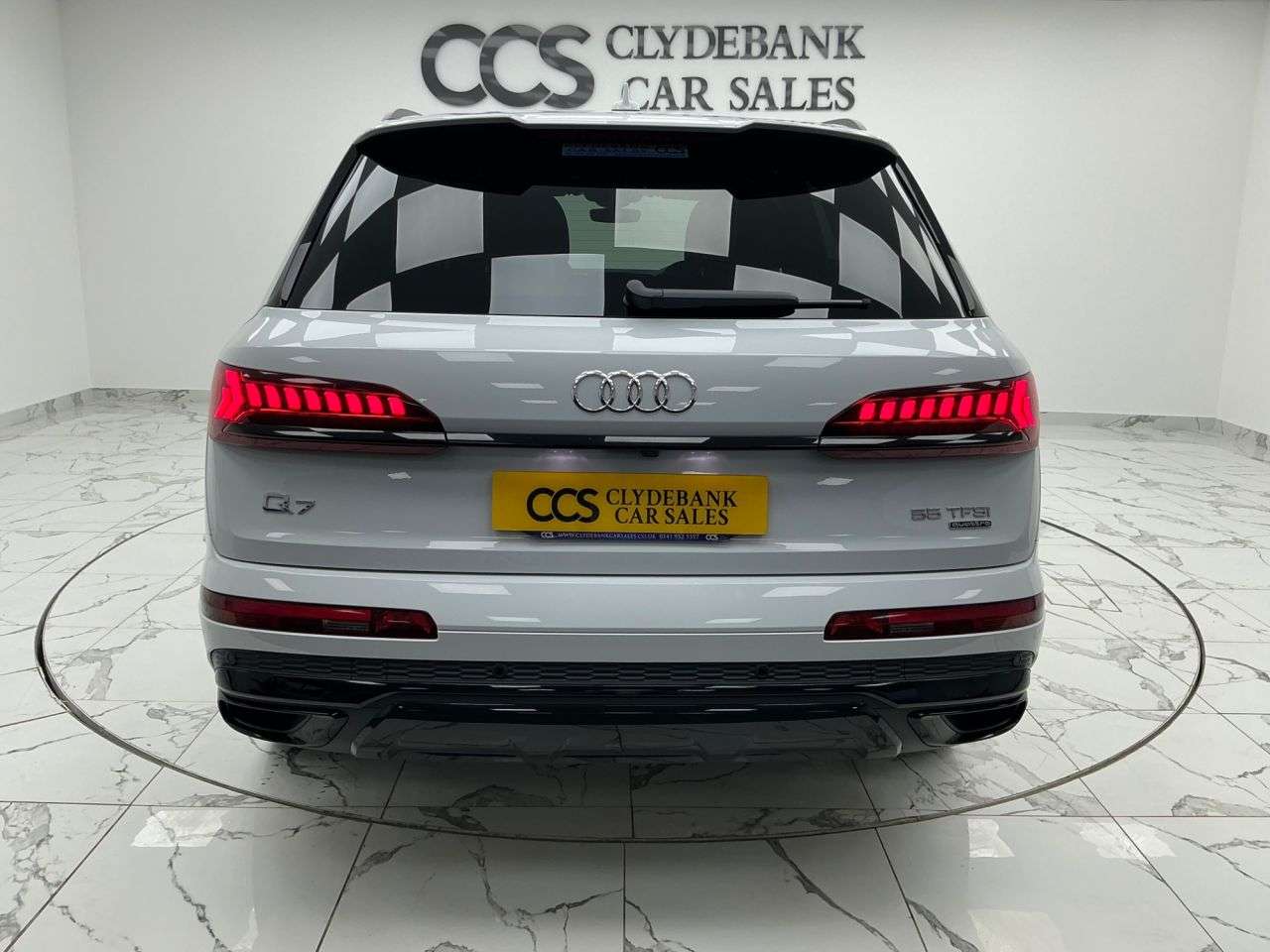 A 2022 AUDI Q7 3.0 TFSI V6 55 Black Edition SUV 5dr Petrol Tiptronic quattro Euro 6 (s/s) A 2022 AUDI Q7 3.0 TFSI V6 55 Black Edition SUV 5dr Petrol Tiptronic quattro Euro 6 (s/s)