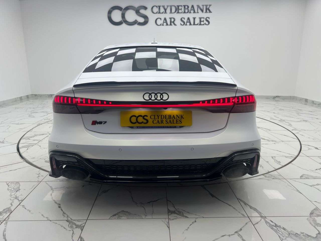 A 2021 AUDI RS7 4.0 TFSI V8 Carbon Black Sportback 5dr Petrol Tiptronic quattro Euro 6 (s/s A 2021 AUDI RS7 4.0 TFSI V8 Carbon Black Sportback 5dr Petrol Tiptronic quattro Euro 6 (s/s