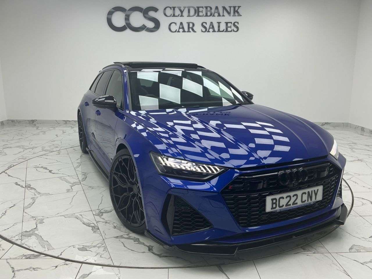 A 2022 AUDI RS6 AVANT 4.0 TFSI V8 Vorsprung Estate 5dr Petrol Tiptronic quattro Euro 6 (s/s) (600 A 2022 AUDI RS6 AVANT 4.0 TFSI V8 Vorsprung Estate 5dr Petrol Tiptronic quattro Euro 6 (s/s) (600