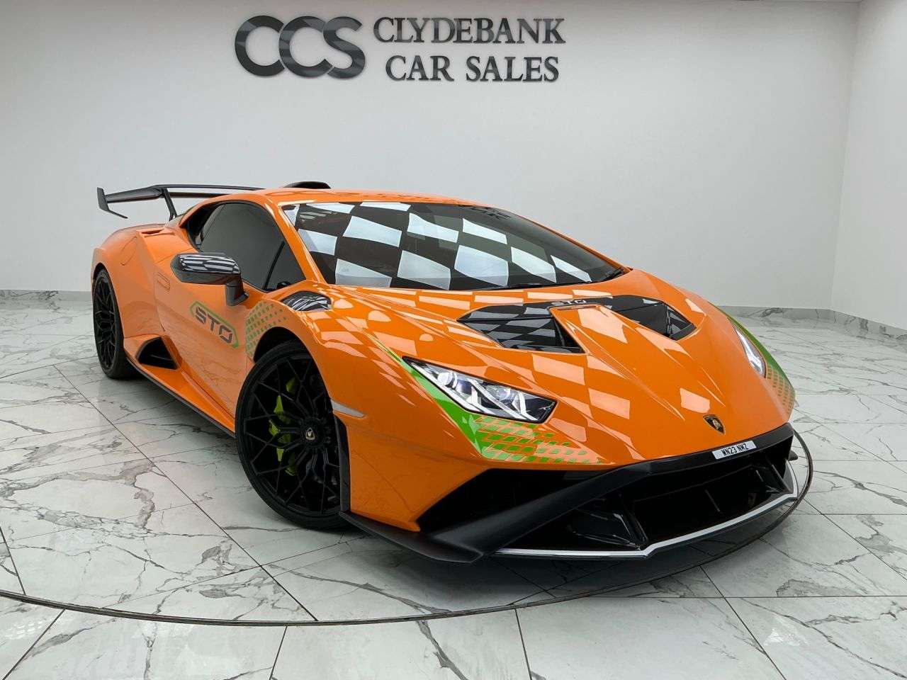 A 2023 LAMBORGHINI HURACAN 5.2 V10 LP 640-2 STO Coupe 2dr Petrol LDF Euro 6 (s/s) (640 ps) flsh warran A 2023 LAMBORGHINI HURACAN 5.2 V10 LP 640-2 STO Coupe 2dr Petrol LDF Euro 6 (s/s) (640 ps) flsh warran