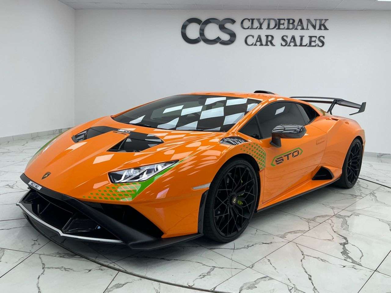 A 2023 LAMBORGHINI HURACAN 5.2 V10 LP 640-2 STO Coupe 2dr Petrol LDF Euro 6 (s/s) (640 ps) flsh warran A 2023 LAMBORGHINI HURACAN 5.2 V10 LP 640-2 STO Coupe 2dr Petrol LDF Euro 6 (s/s) (640 ps) flsh warran