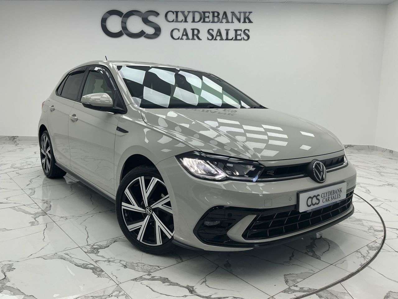 A 2023 VOLKSWAGEN POLO 1.0 TSI R-Line Hatchback 5dr Petrol Manual Euro 6 (s/s) (95 ps) A 2023 VOLKSWAGEN POLO 1.0 TSI R-Line Hatchback 5dr Petrol Manual Euro 6 (s/s) (95 ps)