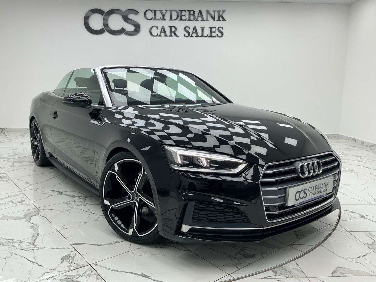 A 2018 AUDI A5 CABRIOLET 2.0 TFSI S line Convertible 2dr Petrol Manual Euro 6 (s/s) (190 ps) Heated A 2018 AUDI A5 CABRIOLET 2.0 TFSI S line Convertible 2dr Petrol Manual Euro 6 (s/s) (190 ps) Heated