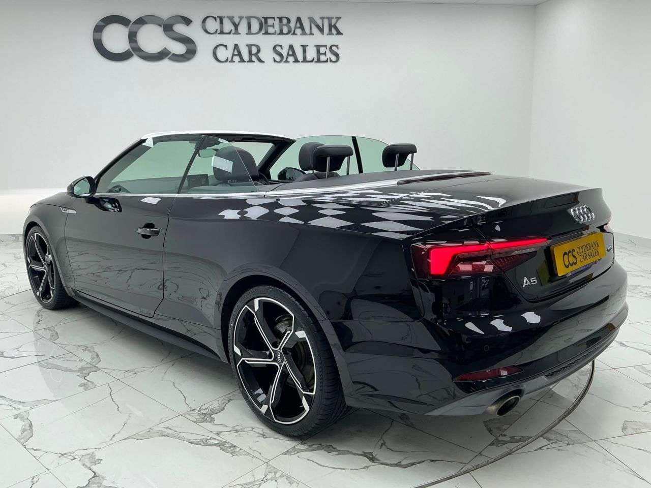 A 2018 AUDI A5 CABRIOLET 2.0 TFSI S line Convertible 2dr Petrol Manual Euro 6 (s/s) (190 ps) Heated A 2018 AUDI A5 CABRIOLET 2.0 TFSI S line Convertible 2dr Petrol Manual Euro 6 (s/s) (190 ps) Heated