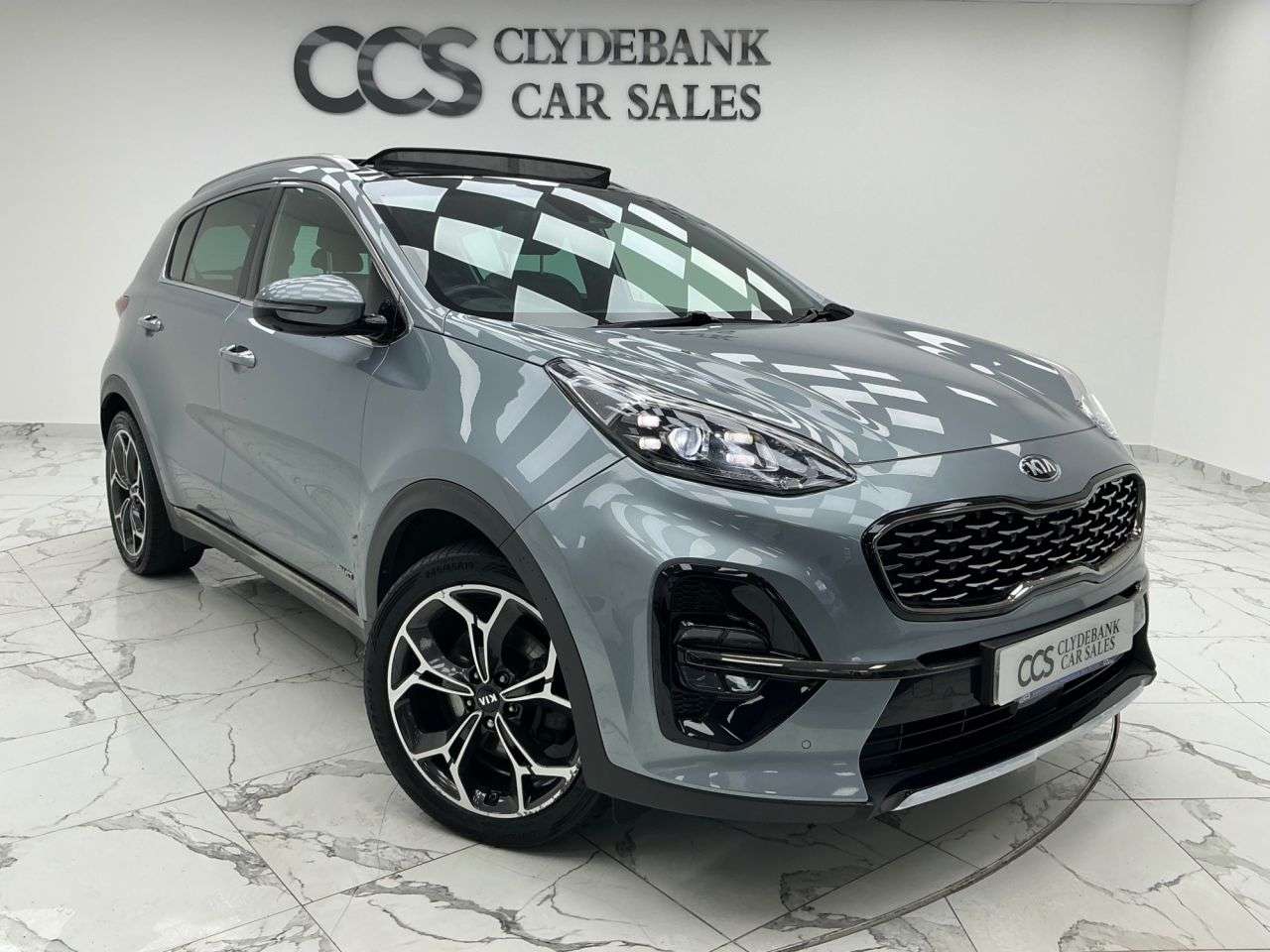 A 2019 KIA SPORTAGE 1.6 T-GDi GT-Line S SUV 5dr Petrol DCT AWD Euro 6 (s/s) (174 bhp) Service H A 2019 KIA SPORTAGE 1.6 T-GDi GT-Line S SUV 5dr Petrol DCT AWD Euro 6 (s/s) (174 bhp) Service H