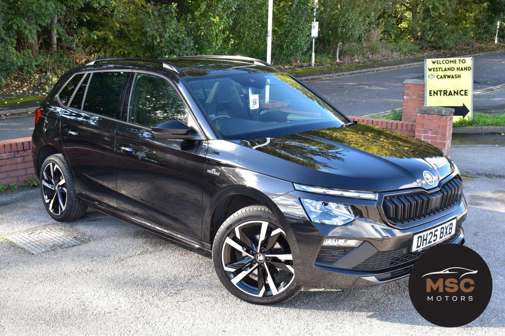 A 2025 SKODA KAMIQ 1.5 TSI ACT Monte Carlo Edition SUV 5dr Petrol Manual Euro 6 (s/s) (150 ps) A 2025 SKODA KAMIQ 1.5 TSI ACT Monte Carlo Edition SUV 5dr Petrol Manual Euro 6 (s/s) (150 ps)