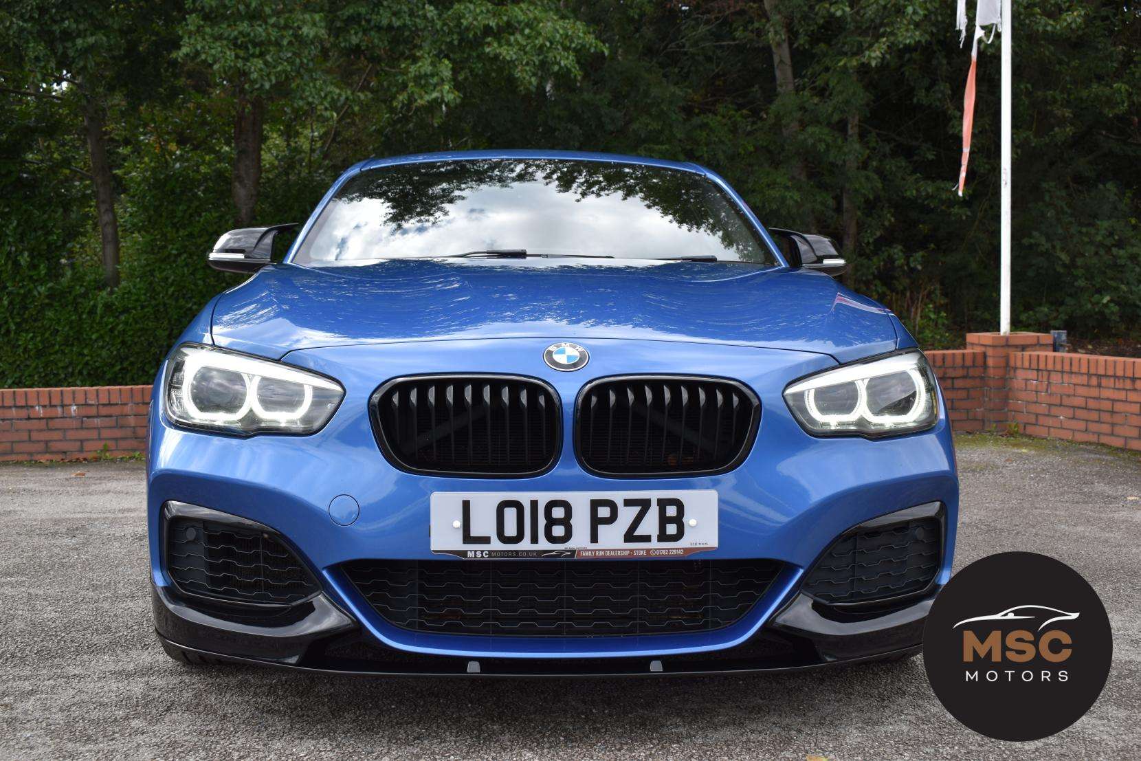 A 2018 BMW 1 SERIES 3.0 M140i Shadow Edition Hatchback 5dr Petrol Auto Euro 6 (s/s) (340 ps) A 2018 BMW 1 SERIES 3.0 M140i Shadow Edition Hatchback 5dr Petrol Auto Euro 6 (s/s) (340 ps)