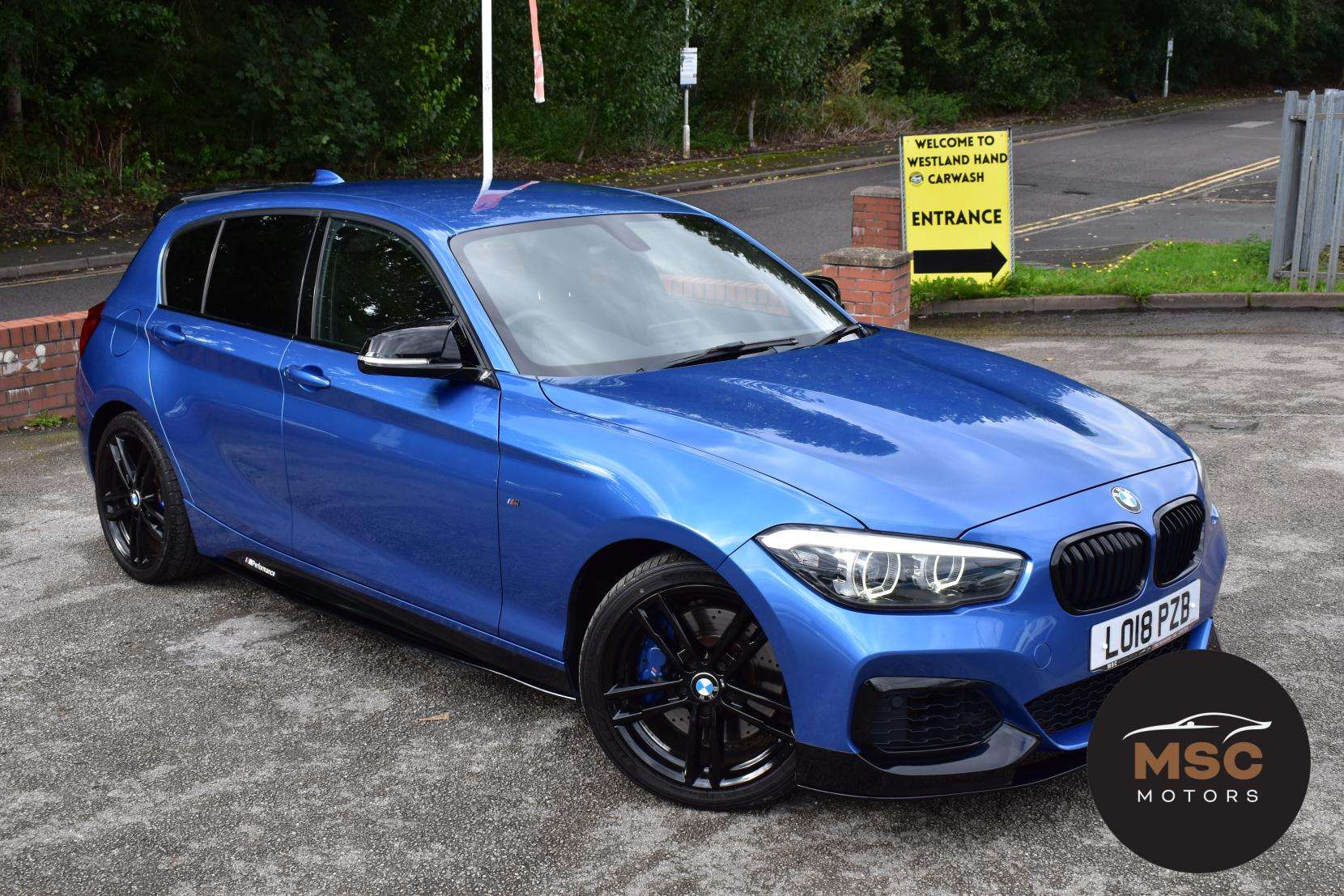 A 2018 BMW 1 SERIES 3.0 M140i Shadow Edition Hatchback 5dr Petrol Auto Euro 6 (s/s) (340 ps) A 2018 BMW 1 SERIES 3.0 M140i Shadow Edition Hatchback 5dr Petrol Auto Euro 6 (s/s) (340 ps)