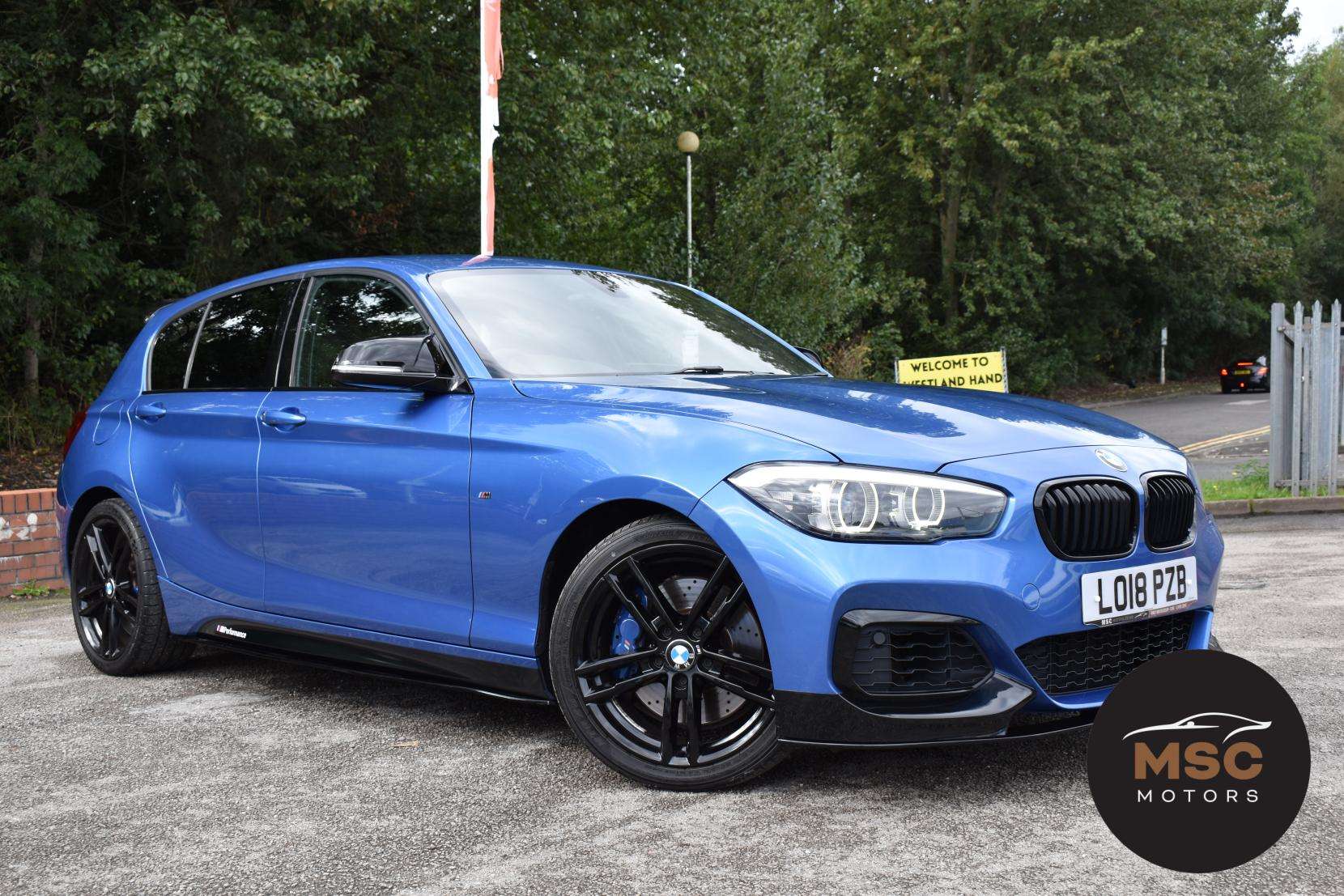 A 2018 BMW 1 SERIES 3.0 M140i Shadow Edition Hatchback 5dr Petrol Auto Euro 6 (s/s) (340 ps) A 2018 BMW 1 SERIES 3.0 M140i Shadow Edition Hatchback 5dr Petrol Auto Euro 6 (s/s) (340 ps)