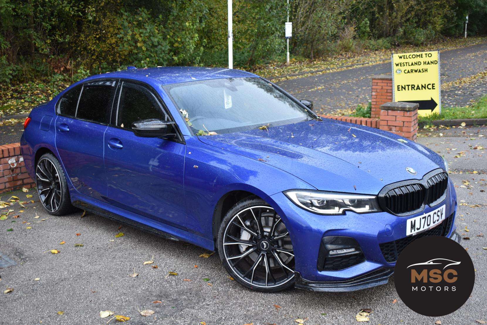 A 2020 BMW 3 SERIES 2.0 330e 12kWh M Sport Saloon 4dr Petrol Plug-in Hybrid Auto Euro 6 (s/s) (292 ps) A 2020 BMW 3 SERIES 2.0 330e 12kWh M Sport Saloon 4dr Petrol Plug-in Hybrid Auto Euro 6 (s/s) (292 ps)