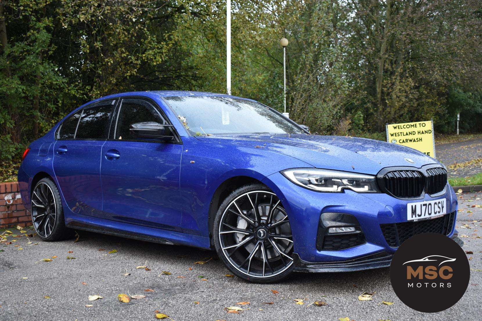 A 2020 BMW 3 SERIES 2.0 330e 12kWh M Sport Saloon 4dr Petrol Plug-in Hybrid Auto Euro 6 (s/s) (292 ps) A 2020 BMW 3 SERIES 2.0 330e 12kWh M Sport Saloon 4dr Petrol Plug-in Hybrid Auto Euro 6 (s/s) (292 ps)