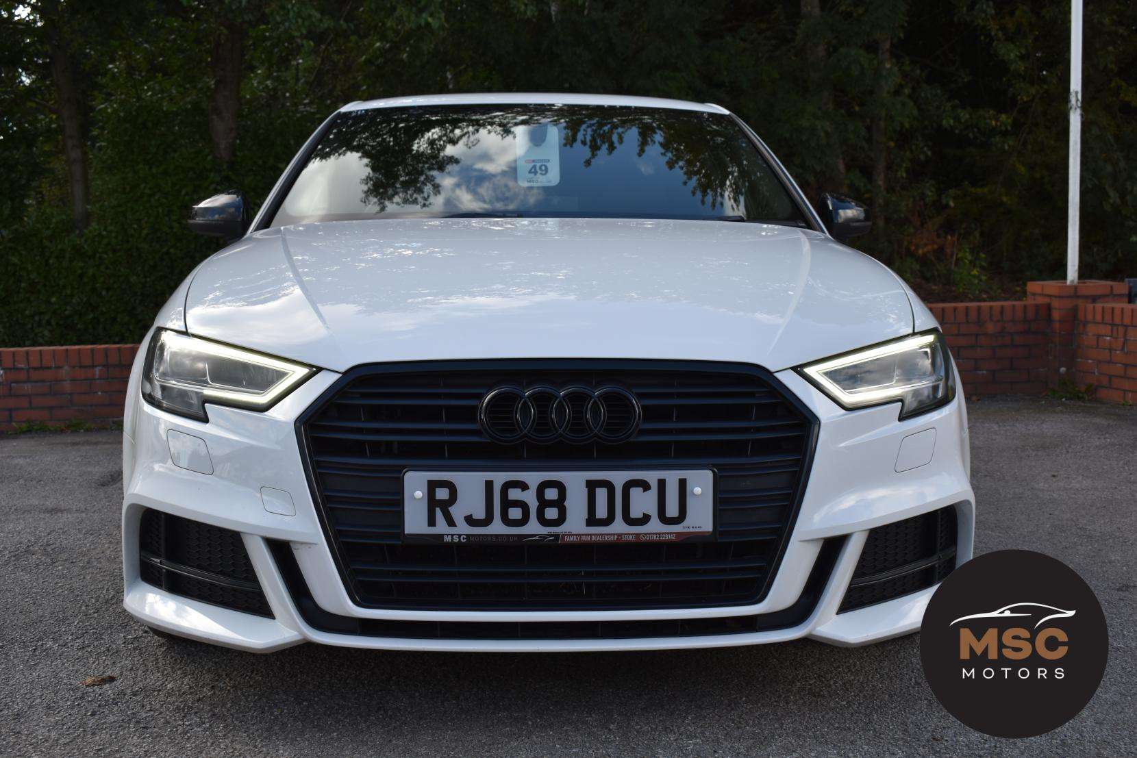 A 2018 AUDI A3 1.0 TFSI 30 Black Edition Sportback 5dr Petrol Manual Euro 6 (s/s) (116 ps) A 2018 AUDI A3 1.0 TFSI 30 Black Edition Sportback 5dr Petrol Manual Euro 6 (s/s) (116 ps)