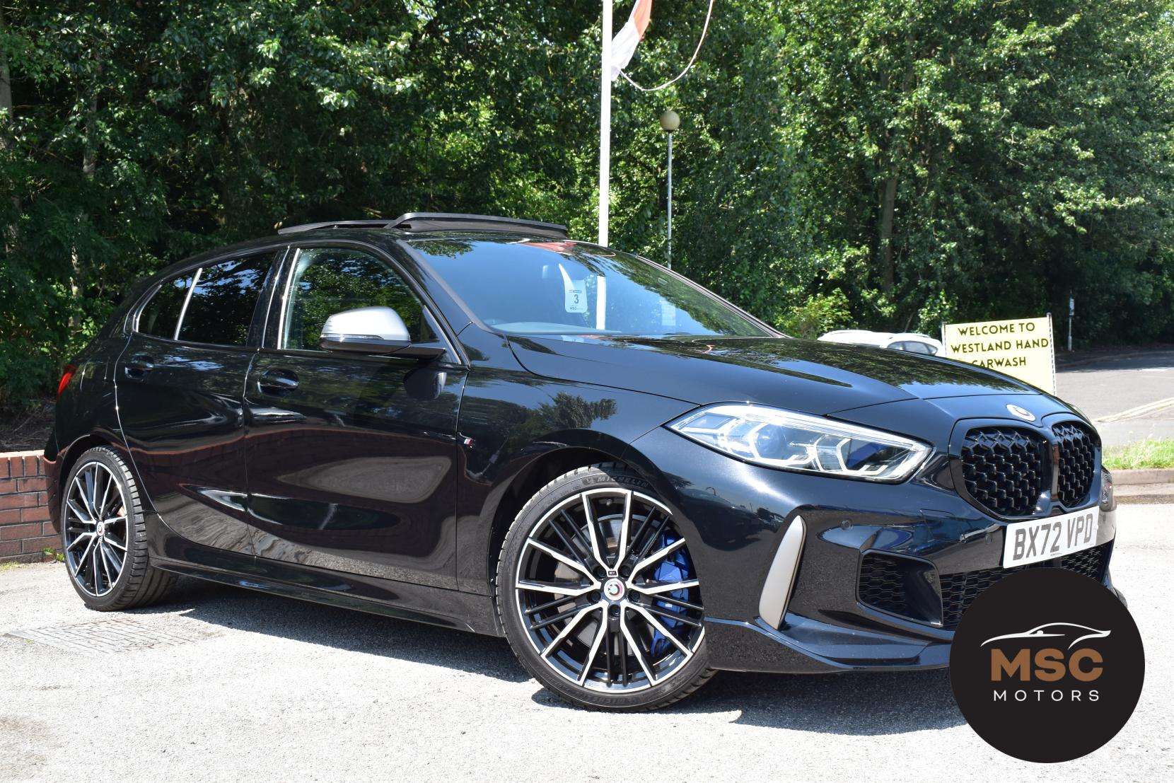 A 2022 BMW 1 SERIES 2.0 M135i Hatchback 5dr Petrol Auto xDrive Euro 6 (s/s) (306 ps) A 2022 BMW 1 SERIES 2.0 M135i Hatchback 5dr Petrol Auto xDrive Euro 6 (s/s) (306 ps)