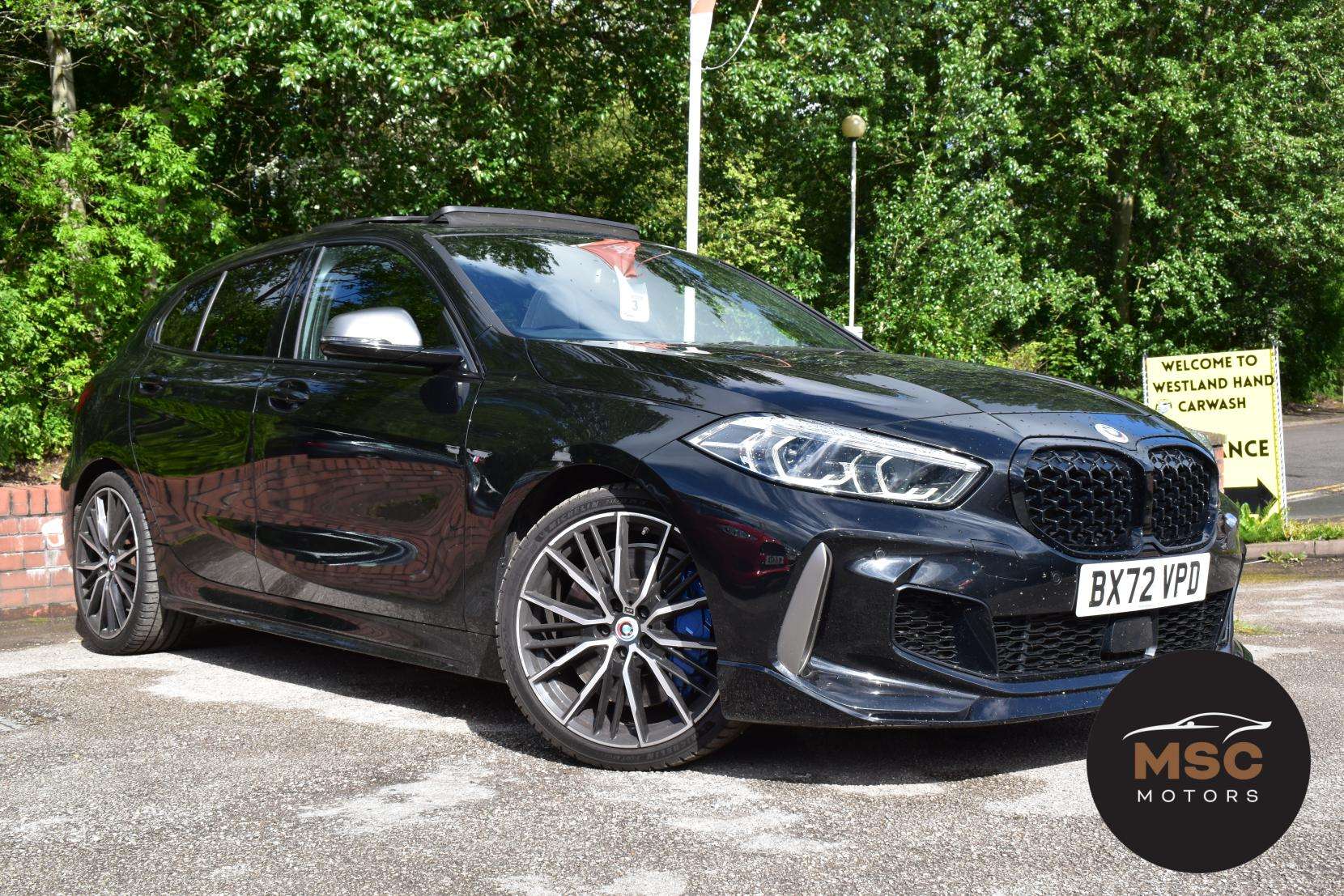 A 2022 BMW 1 SERIES 2.0 M135i Hatchback 5dr Petrol Auto xDrive Euro 6 (s/s) (306 ps) A 2022 BMW 1 SERIES 2.0 M135i Hatchback 5dr Petrol Auto xDrive Euro 6 (s/s) (306 ps)