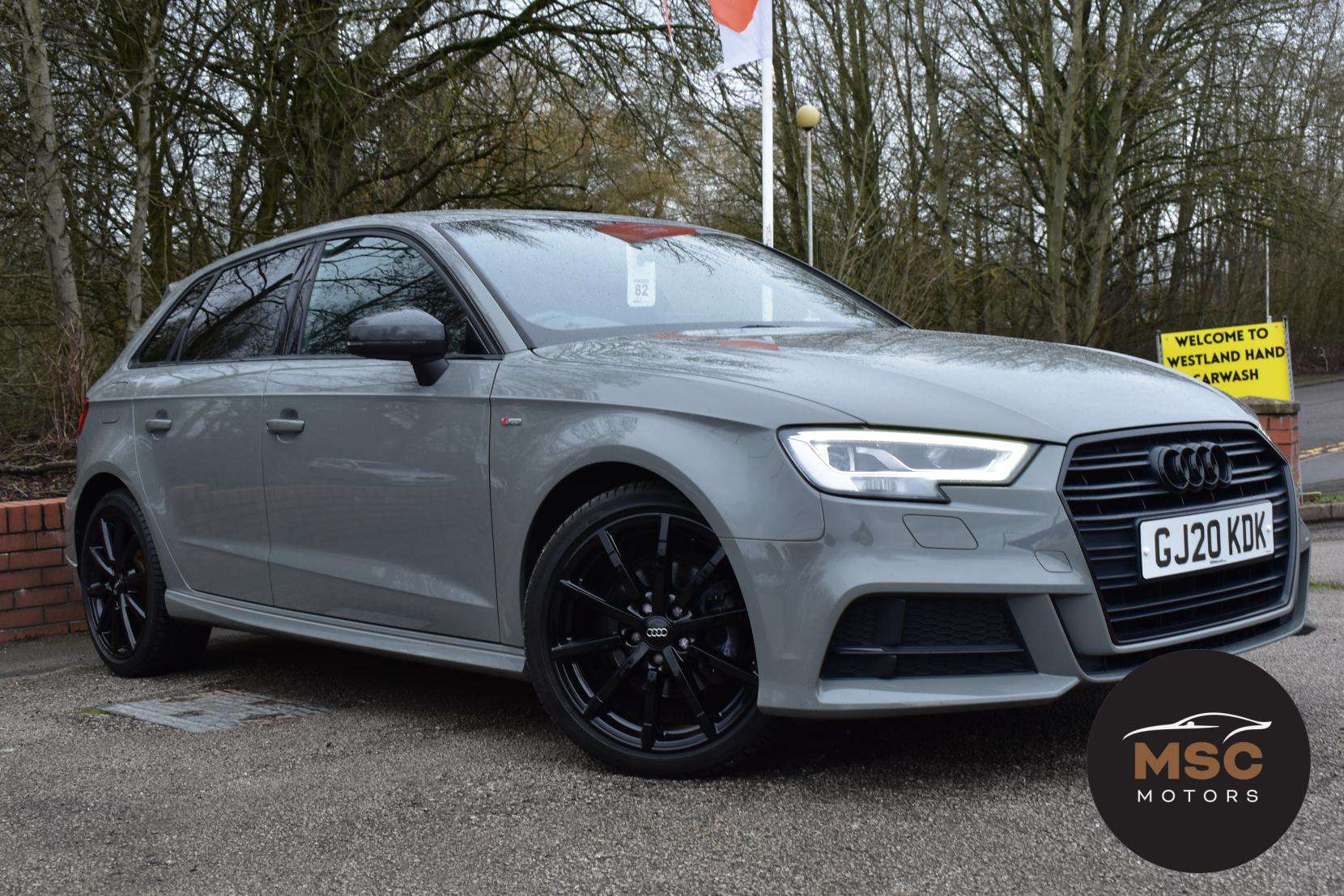 A 2020 AUDI A3 1.5 TFSI CoD 35 Black Edition Sportback 5dr Petrol Manual Euro 6 (s/s) (150 ps) A 2020 AUDI A3 1.5 TFSI CoD 35 Black Edition Sportback 5dr Petrol Manual Euro 6 (s/s) (150 ps)
