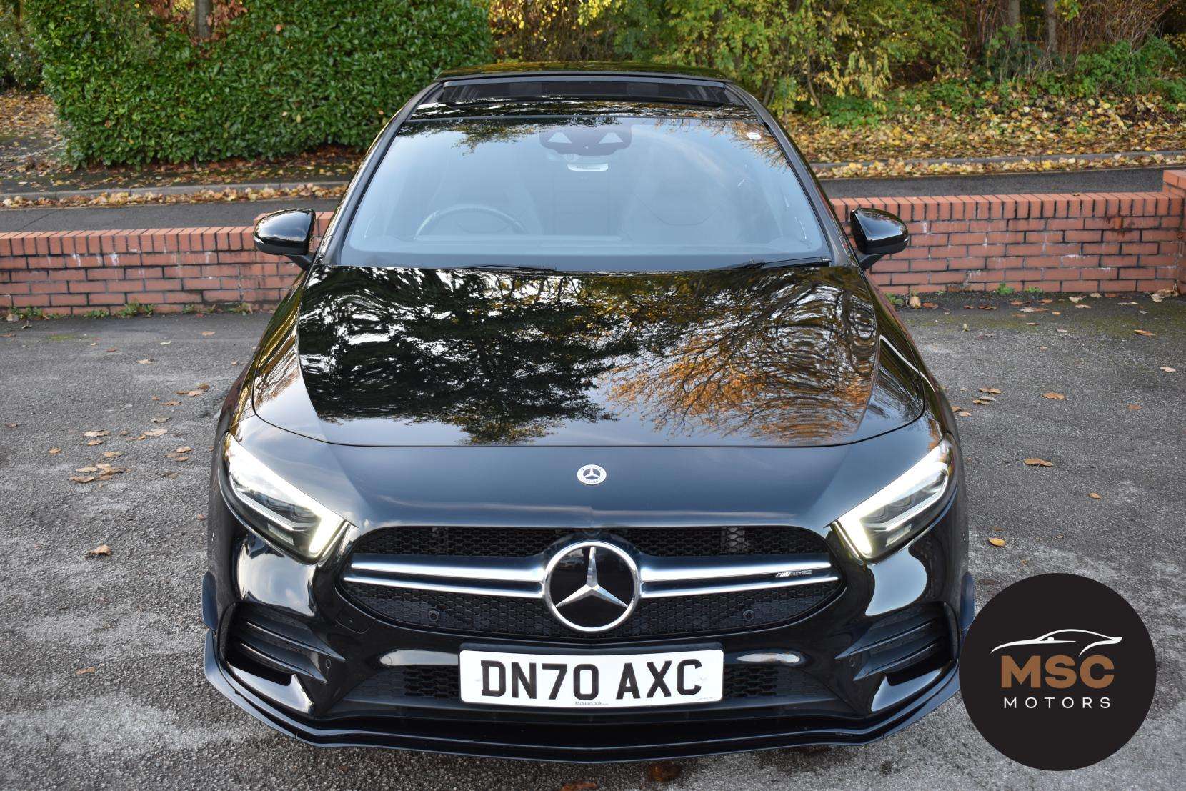 A 2020 MERCEDES-BENZ A CLASS 2.0 A35 AMG (Premium Plus) Hatchback 5dr Petrol 7G-DCT 4MATIC Euro 6 (s/s) (306 ps) A 2020 MERCEDES-BENZ A CLASS 2.0 A35 AMG (Premium Plus) Hatchback 5dr Petrol 7G-DCT 4MATIC Euro 6 (s/s) (306 ps)