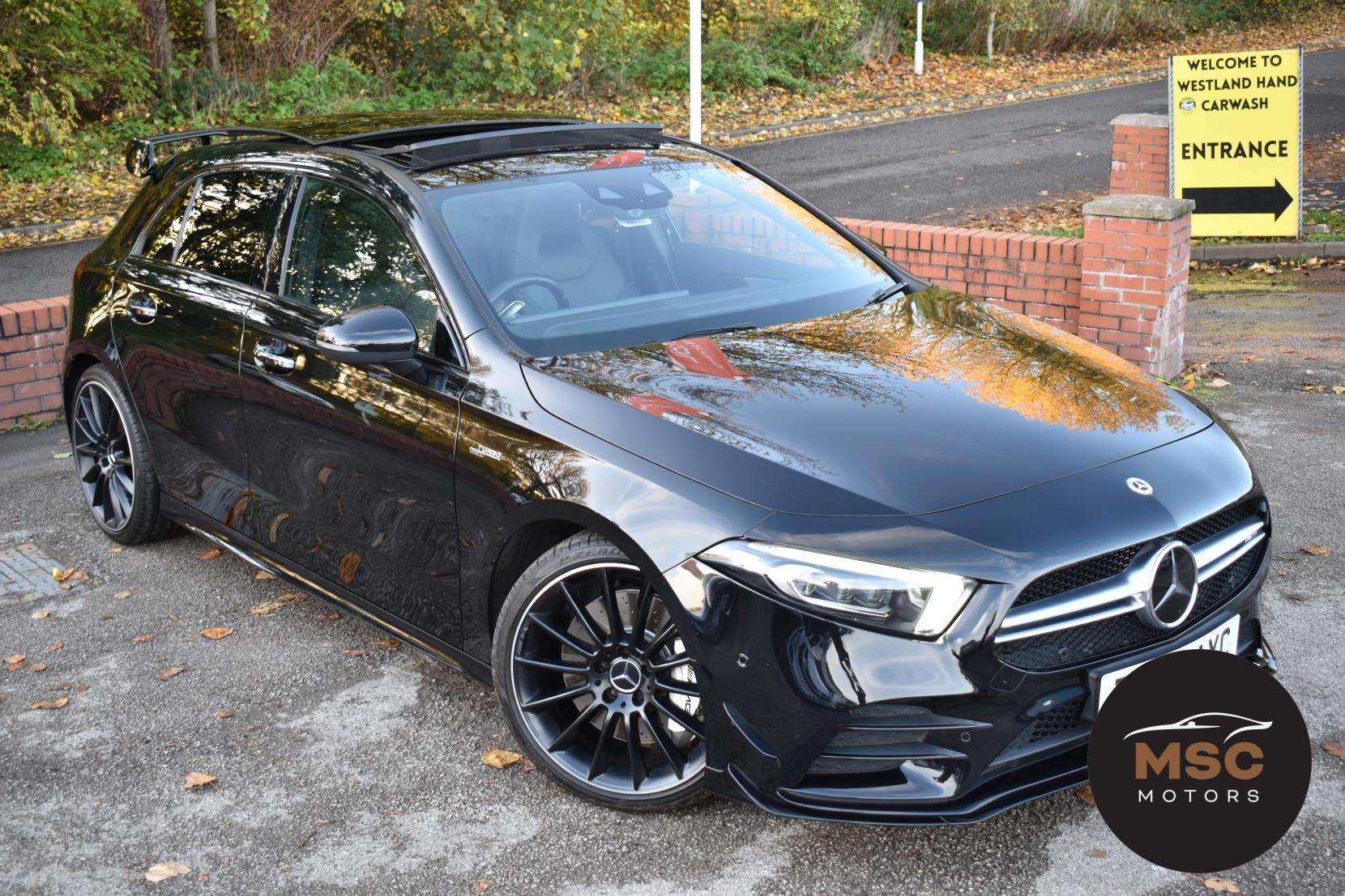 A 2020 MERCEDES-BENZ A CLASS 2.0 A35 AMG (Premium Plus) Hatchback 5dr Petrol 7G-DCT 4MATIC Euro 6 (s/s) (306 ps) A 2020 MERCEDES-BENZ A CLASS 2.0 A35 AMG (Premium Plus) Hatchback 5dr Petrol 7G-DCT 4MATIC Euro 6 (s/s) (306 ps)