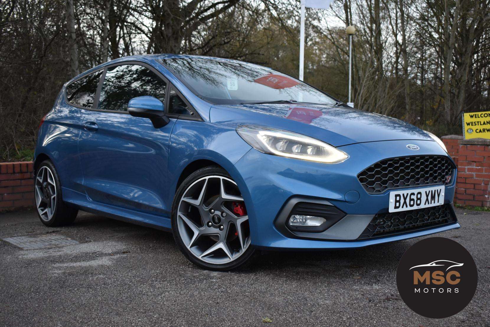 A 2018 FORD FIESTA 1.5T EcoBoost ST-3 Hatchback 3dr Petrol Manual Euro 6 (200 ps) A 2018 FORD FIESTA 1.5T EcoBoost ST-3 Hatchback 3dr Petrol Manual Euro 6 (200 ps)