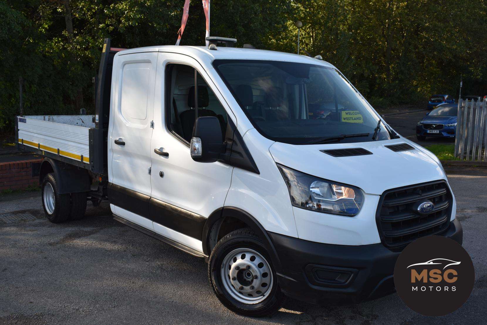 A 2023 FORD TRANSIT 2.0 350 EcoBlue Leader Chassis Double Cab 4dr Diesel Manual RWD L3 Euro 6 (s/s) (170 ps) A 2023 FORD TRANSIT 2.0 350 EcoBlue Leader Chassis Double Cab 4dr Diesel Manual RWD L3 Euro 6 (s/s) (170 ps)