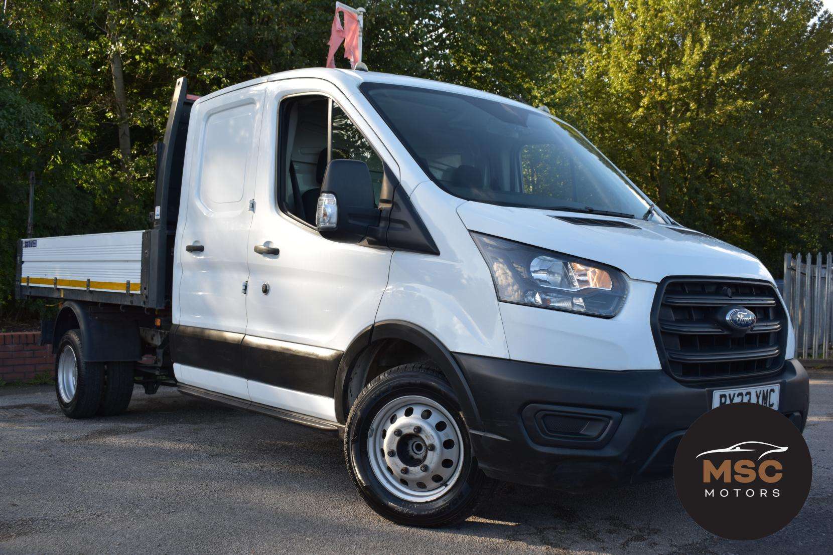A 2023 FORD TRANSIT 2.0 350 EcoBlue Leader Chassis Double Cab 4dr Diesel Manual RWD L3 Euro 6 (s/s) (170 ps) A 2023 FORD TRANSIT 2.0 350 EcoBlue Leader Chassis Double Cab 4dr Diesel Manual RWD L3 Euro 6 (s/s) (170 ps)