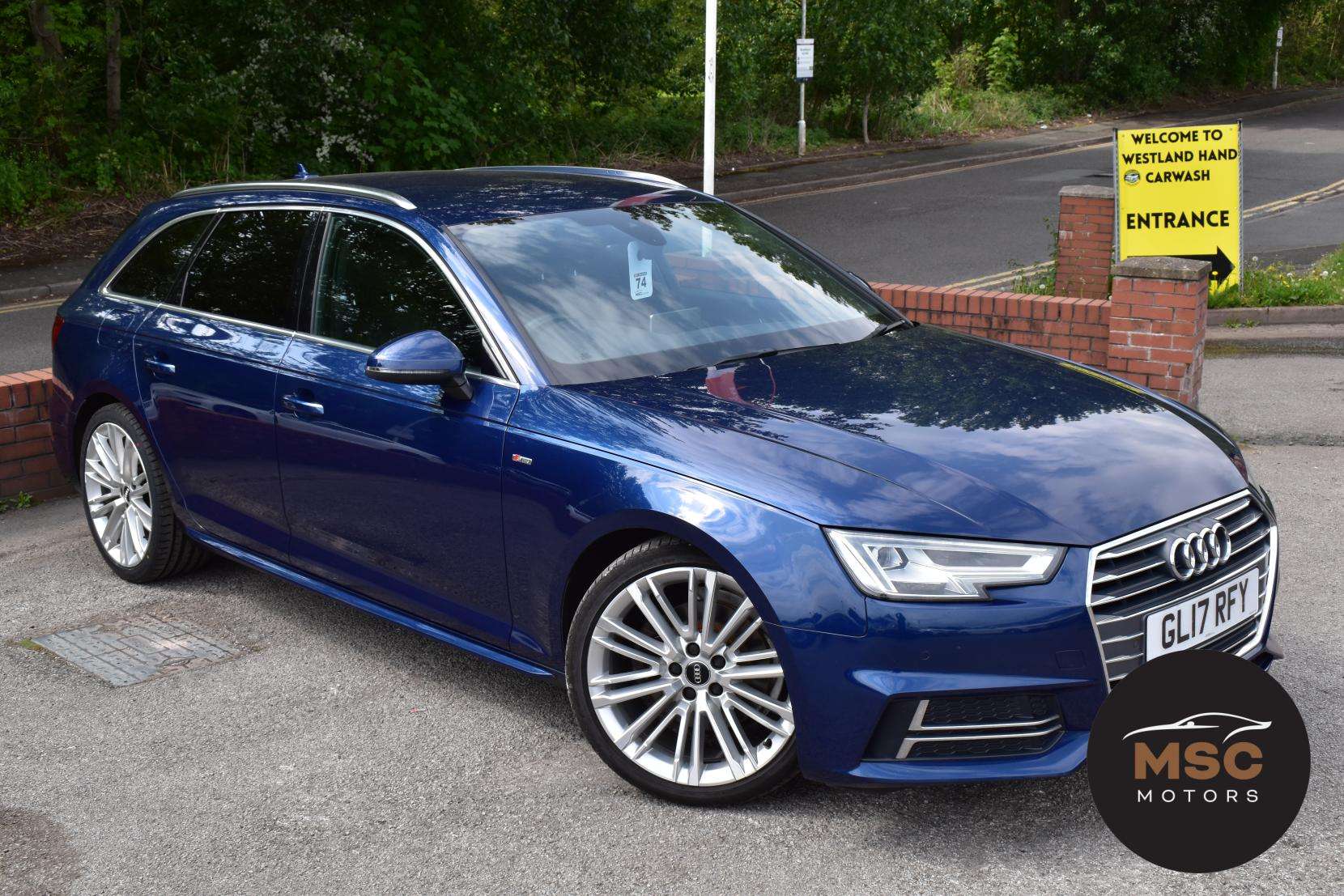A 2017 AUDI A4 AVANT 2.0 TFSI S line Estate 5dr Petrol S Tronic Euro 6 (s/s) (190 ps) A 2017 AUDI A4 AVANT 2.0 TFSI S line Estate 5dr Petrol S Tronic Euro 6 (s/s) (190 ps)