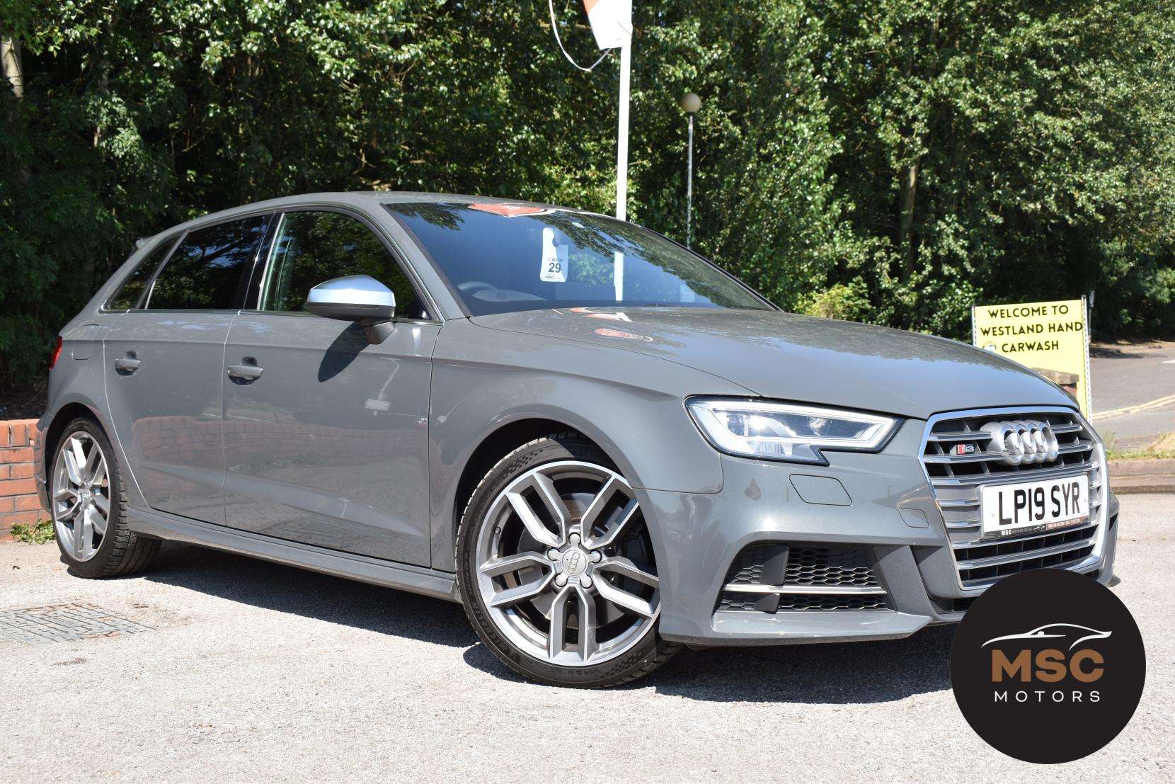 A 2019 AUDI S3 2.0 TFSI Sportback 5dr Petrol S Tronic quattro Euro 6 (s/s) (300 ps) A 2019 AUDI S3 2.0 TFSI Sportback 5dr Petrol S Tronic quattro Euro 6 (s/s) (300 ps)