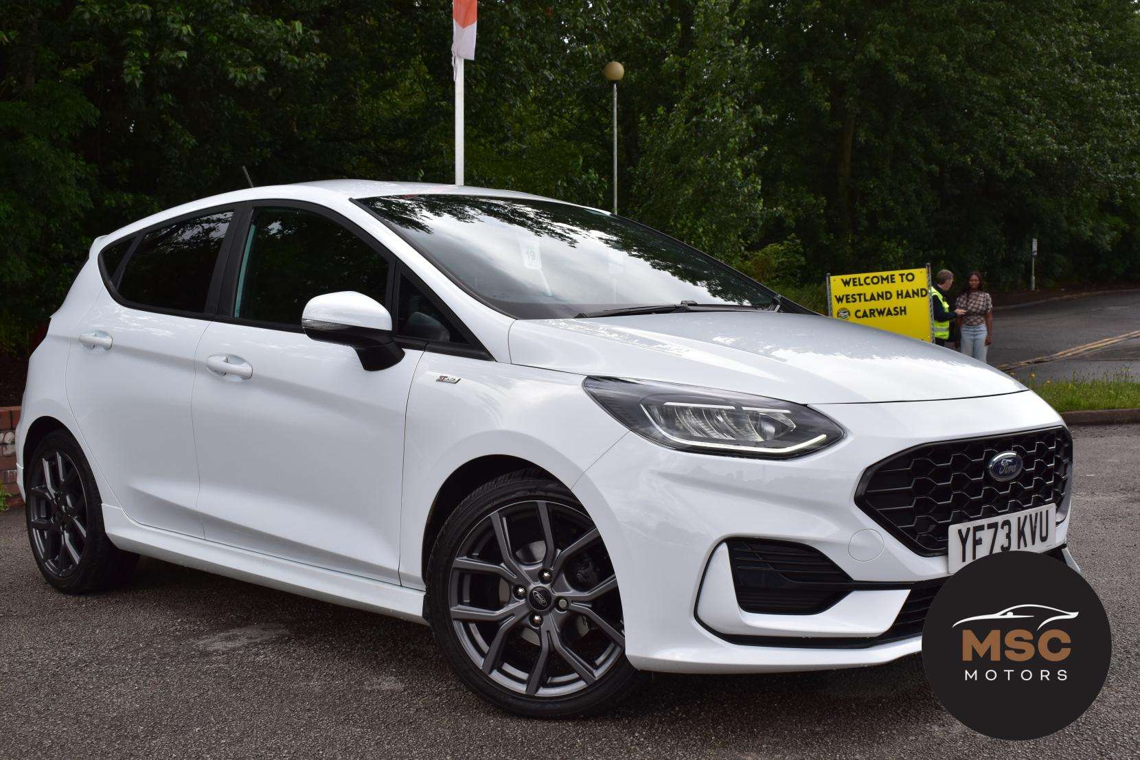 A 2024 FORD FIESTA 1.0T EcoBoost MHEV ST-Line Edition Hatchback 5dr Petrol Manual Euro 6 (s/s) (125 ps) A 2024 FORD FIESTA 1.0T EcoBoost MHEV ST-Line Edition Hatchback 5dr Petrol Manual Euro 6 (s/s) (125 ps)