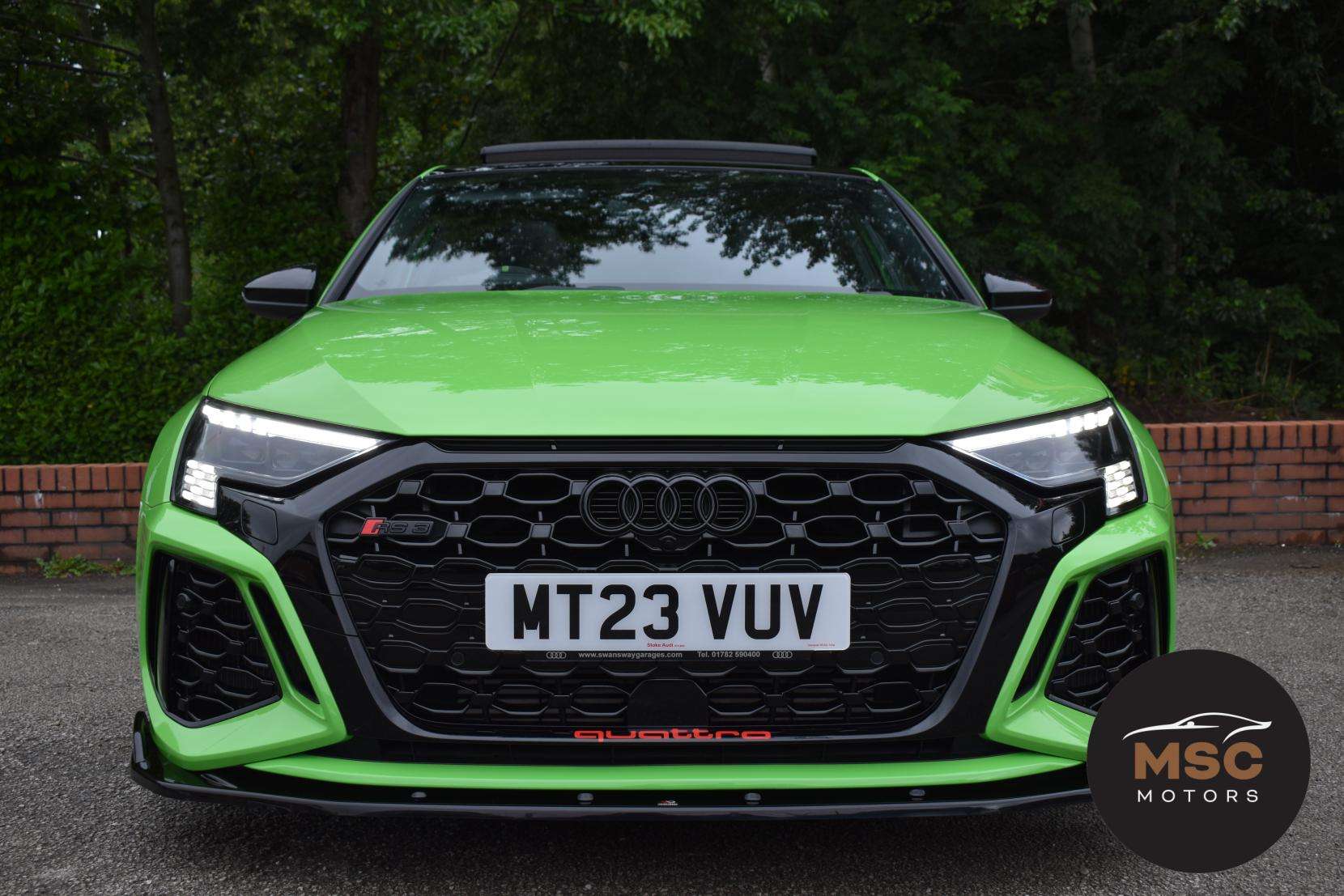 A 2023 AUDI RS3 2.5 TFSI Vorsprung Saloon 4dr Petrol S Tronic quattro Euro 6 (s/s) (400 ps) A 2023 AUDI RS3 2.5 TFSI Vorsprung Saloon 4dr Petrol S Tronic quattro Euro 6 (s/s) (400 ps)