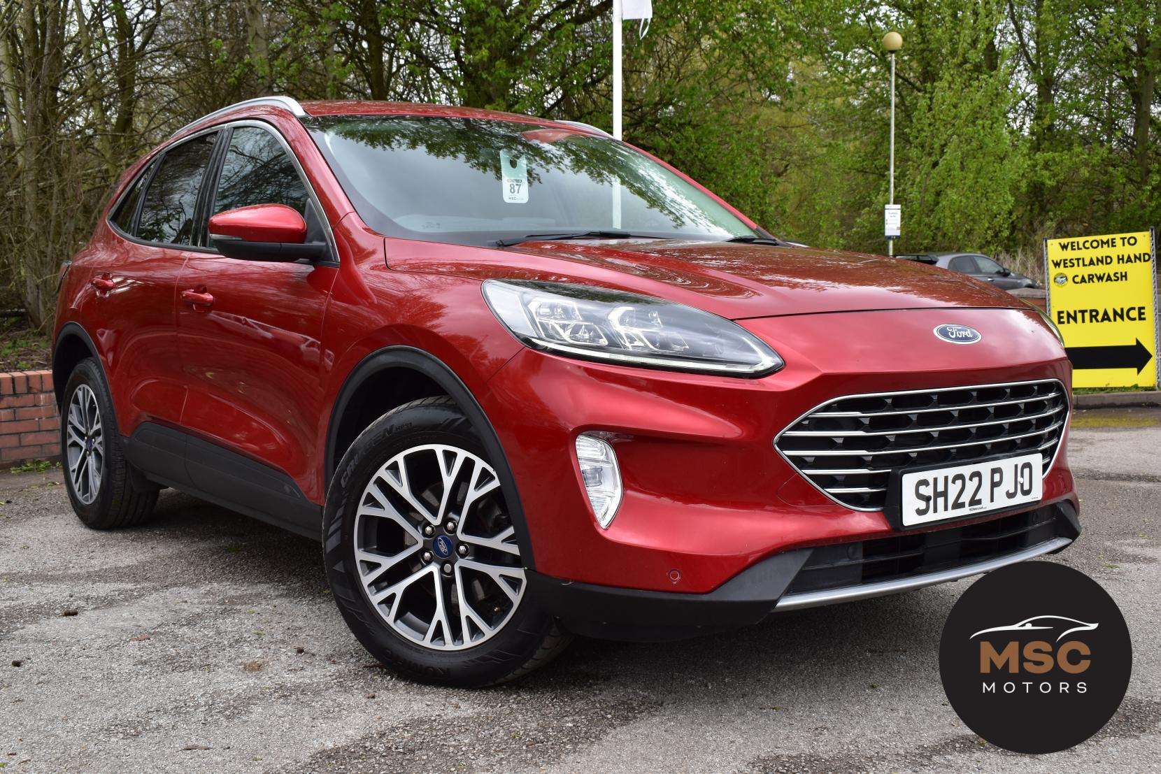 A 2022 FORD KUGA 2.0 EcoBlue Titanium SUV 5dr Diesel Auto AWD Euro 6 (s/s) (190 ps) A 2022 FORD KUGA 2.0 EcoBlue Titanium SUV 5dr Diesel Auto AWD Euro 6 (s/s) (190 ps)