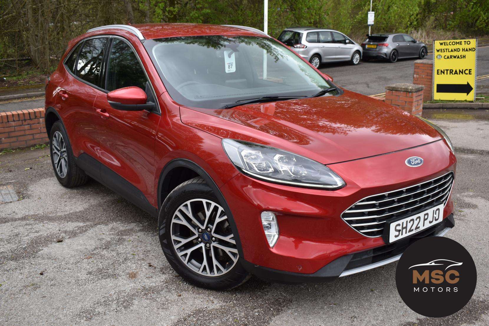 A 2022 FORD KUGA 2.0 EcoBlue Titanium SUV 5dr Diesel Auto AWD Euro 6 (s/s) (190 ps) A 2022 FORD KUGA 2.0 EcoBlue Titanium SUV 5dr Diesel Auto AWD Euro 6 (s/s) (190 ps)