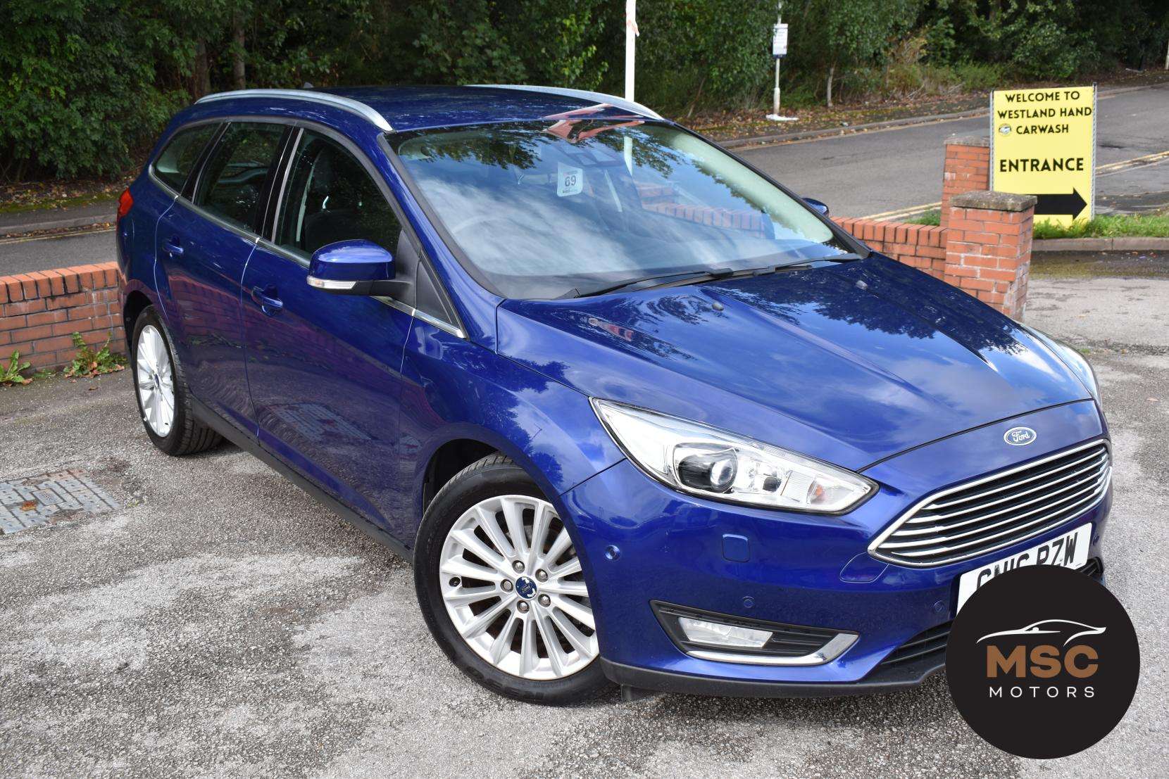 A 2016 FORD FOCUS 1.5 TDCi Titanium X Estate 5dr Diesel Manual Euro 6 (s/s) (120 ps) A 2016 FORD FOCUS 1.5 TDCi Titanium X Estate 5dr Diesel Manual Euro 6 (s/s) (120 ps)