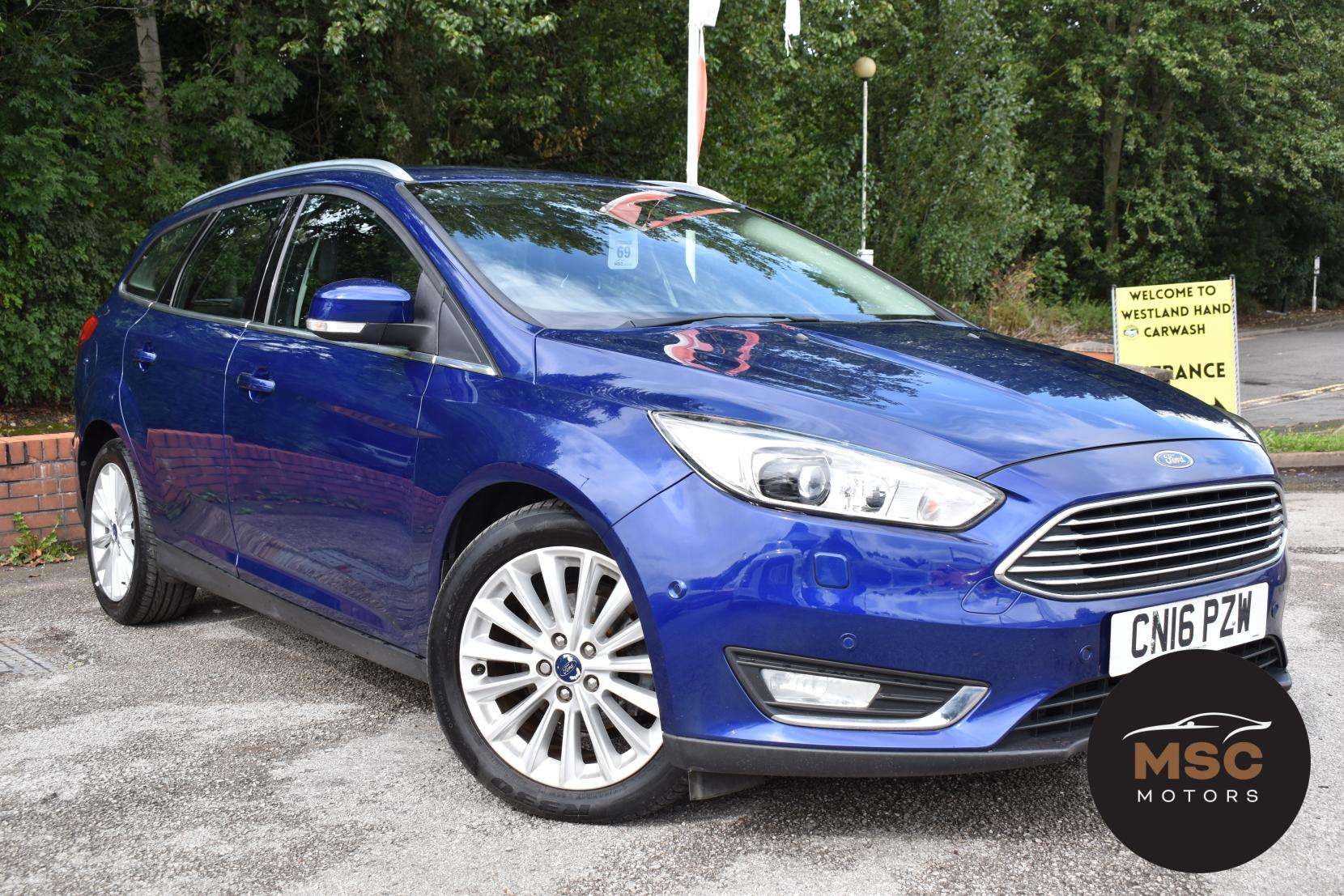 A 2016 FORD FOCUS 1.5 TDCi Titanium X Estate 5dr Diesel Manual Euro 6 (s/s) (120 ps) A 2016 FORD FOCUS 1.5 TDCi Titanium X Estate 5dr Diesel Manual Euro 6 (s/s) (120 ps)