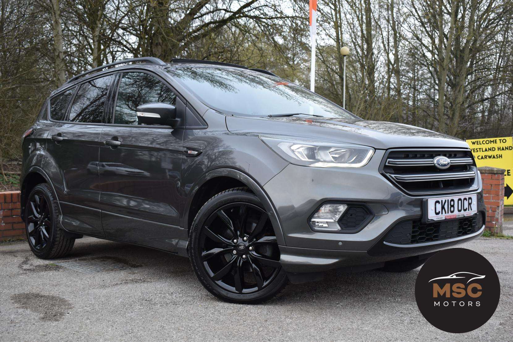 A 2018 FORD KUGA 1.5T EcoBoost ST-Line X SUV 5dr Petrol Manual Euro 6 (s/s) (150 ps) A 2018 FORD KUGA 1.5T EcoBoost ST-Line X SUV 5dr Petrol Manual Euro 6 (s/s) (150 ps)