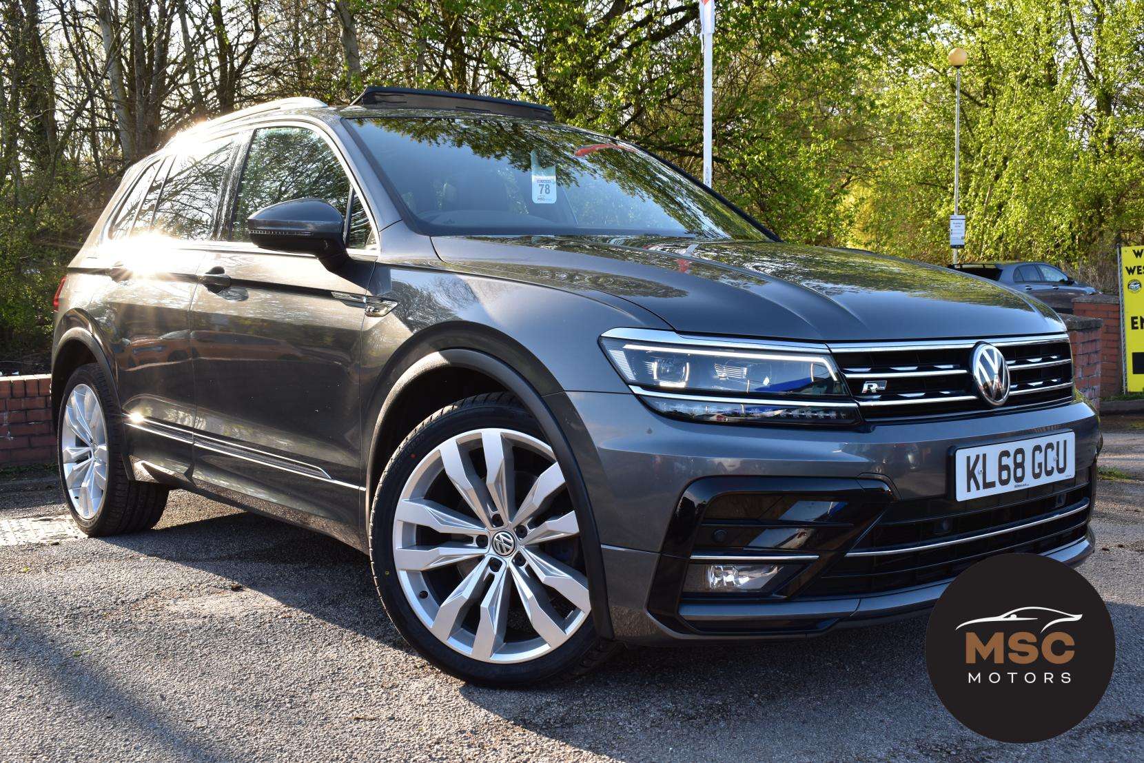 A 2019 VOLKSWAGEN TIGUAN 2.0 TDI R-Line SUV 5dr Diesel DSG 4Motion Euro 6 (s/s) (190 ps) A 2019 VOLKSWAGEN TIGUAN 2.0 TDI R-Line SUV 5dr Diesel DSG 4Motion Euro 6 (s/s) (190 ps)