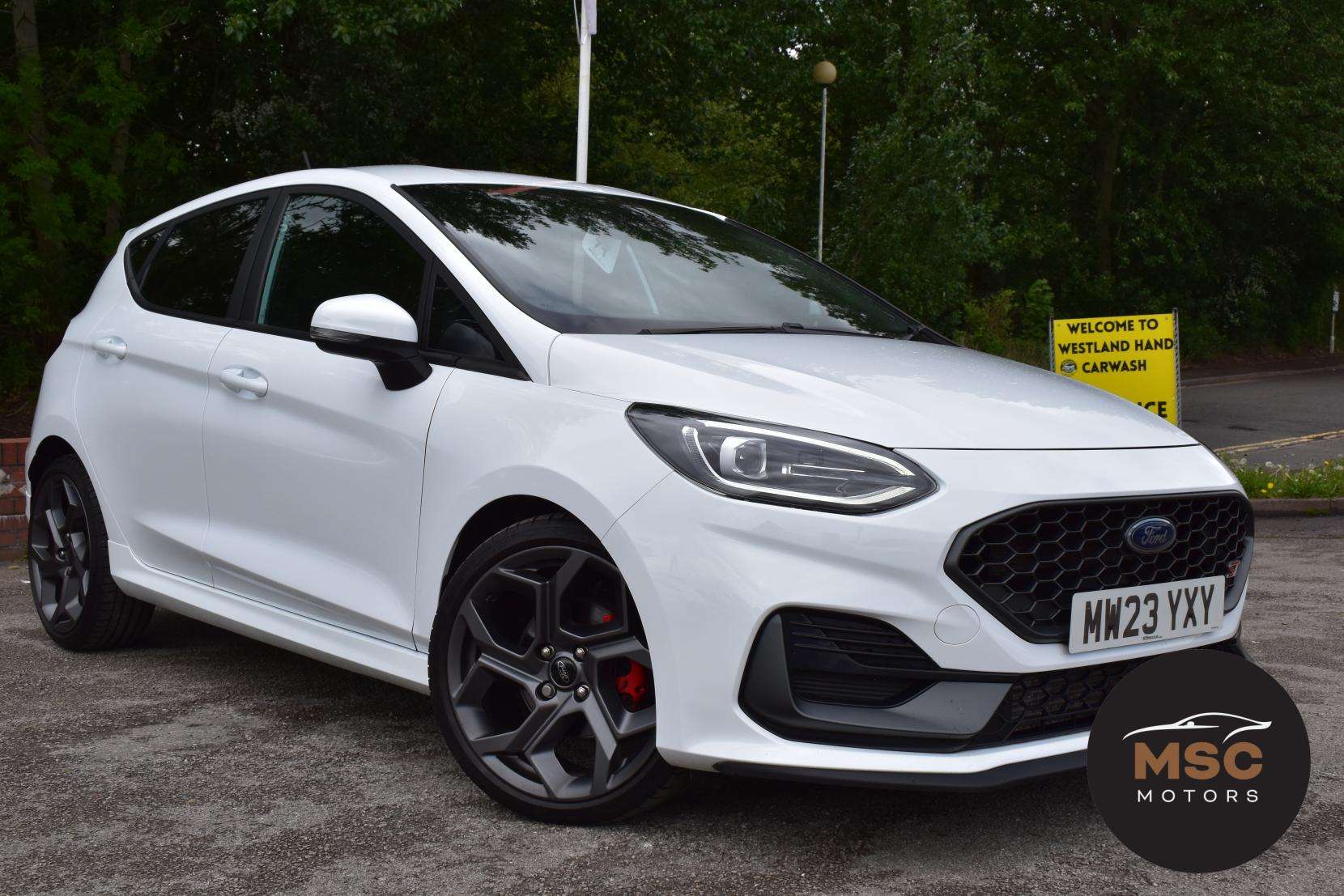 A 2023 FORD FIESTA 1.5T EcoBoost ST-3 Hatchback 5dr Petrol Manual Euro 6 (s/s) (200 ps) A 2023 FORD FIESTA 1.5T EcoBoost ST-3 Hatchback 5dr Petrol Manual Euro 6 (s/s) (200 ps)