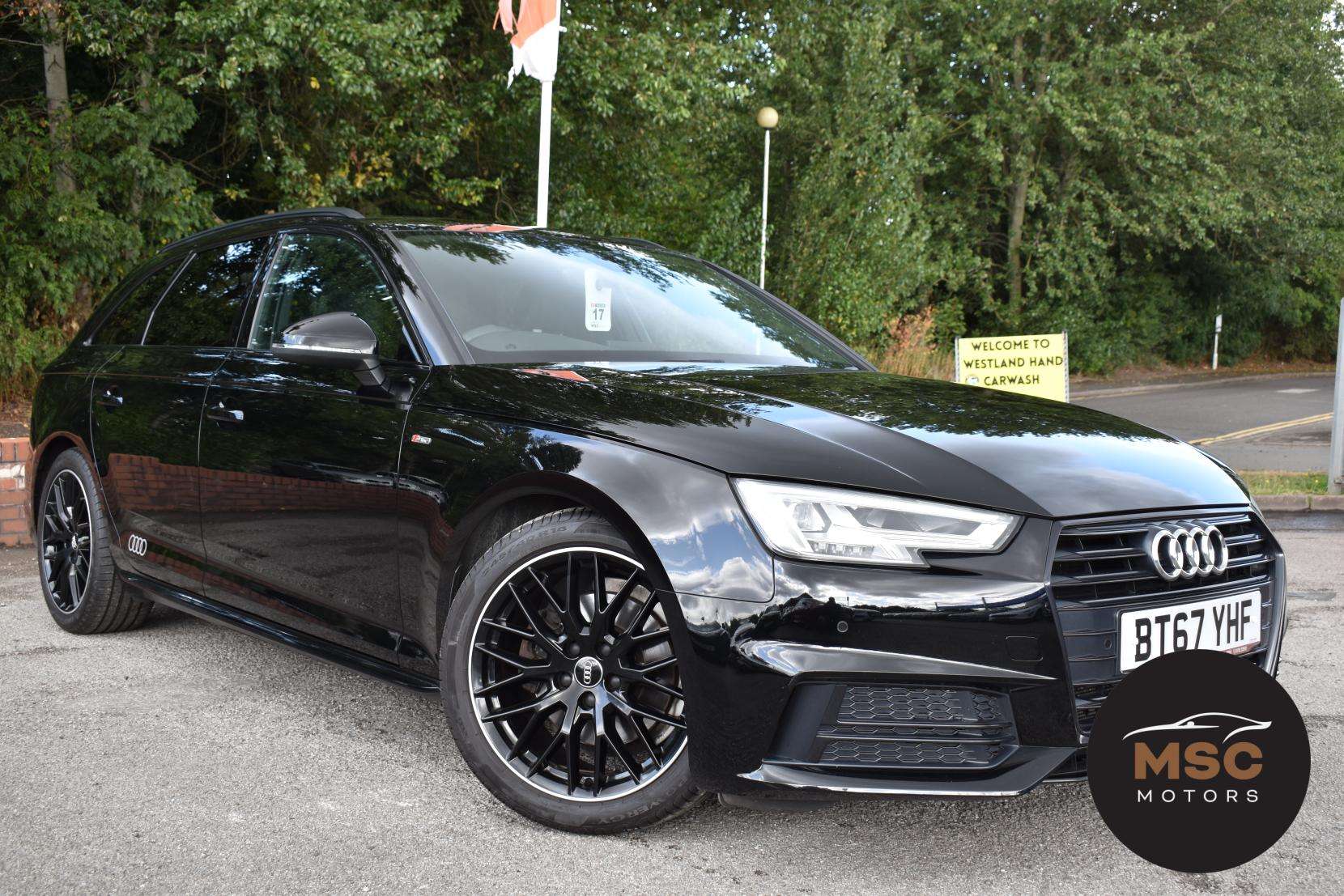 A 2017 AUDI A4 AVANT 1.4 TFSI Black Edition Estate 5dr Petrol S Tronic Euro 6 (s/s) (150 ps) A 2017 AUDI A4 AVANT 1.4 TFSI Black Edition Estate 5dr Petrol S Tronic Euro 6 (s/s) (150 ps)