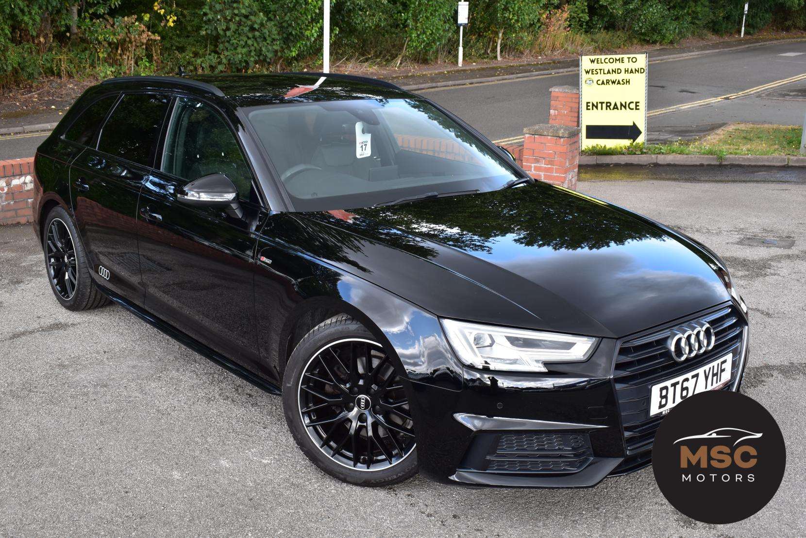 A 2017 AUDI A4 AVANT 1.4 TFSI Black Edition Estate 5dr Petrol S Tronic Euro 6 (s/s) (150 ps) A 2017 AUDI A4 AVANT 1.4 TFSI Black Edition Estate 5dr Petrol S Tronic Euro 6 (s/s) (150 ps)