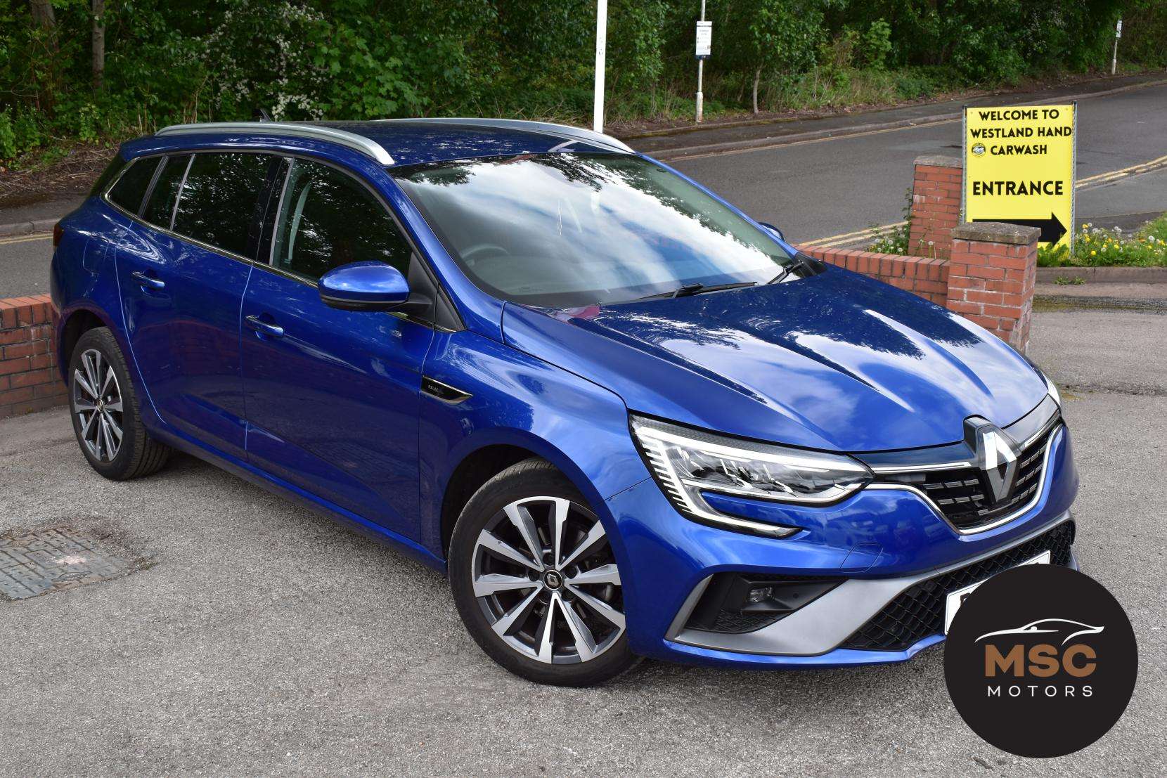 A 2021 RENAULT MEGANE 1.3 TCe RS Line Sport Tourer 5dr Petrol Manual Euro 6 (s/s) (140 ps) A 2021 RENAULT MEGANE 1.3 TCe RS Line Sport Tourer 5dr Petrol Manual Euro 6 (s/s) (140 ps)