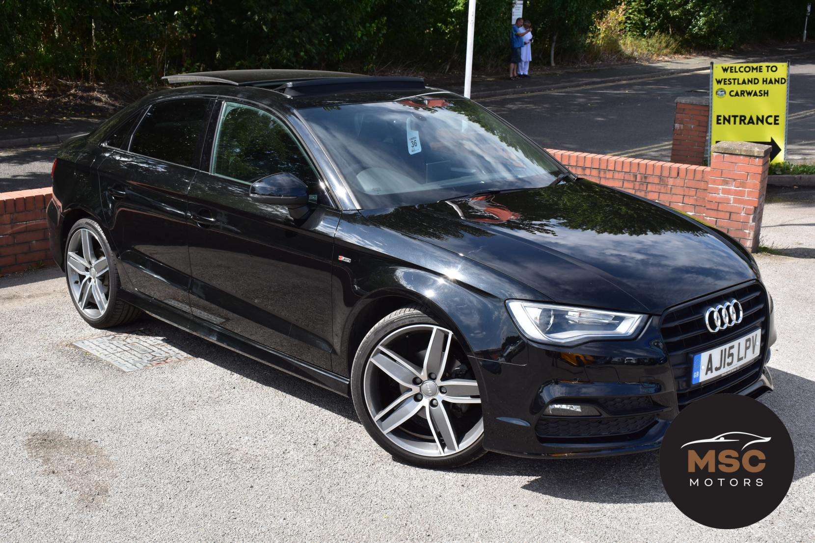 A 2015 AUDI A3 1.4 TFSI CoD S line Saloon 4dr Petrol S Tronic Euro 6 (s/s) (150 ps) A 2015 AUDI A3 1.4 TFSI CoD S line Saloon 4dr Petrol S Tronic Euro 6 (s/s) (150 ps)