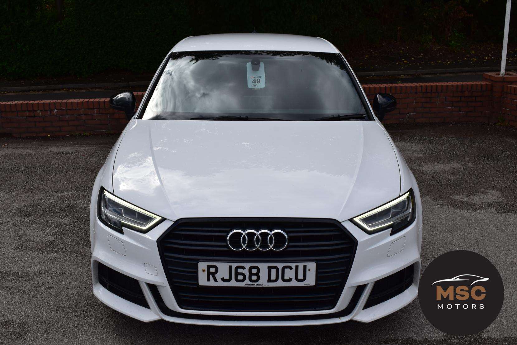 A 2018 AUDI A3 1.0 TFSI 30 Black Edition Sportback 5dr Petrol Manual Euro 6 (s/s) (116 ps) A 2018 AUDI A3 1.0 TFSI 30 Black Edition Sportback 5dr Petrol Manual Euro 6 (s/s) (116 ps)